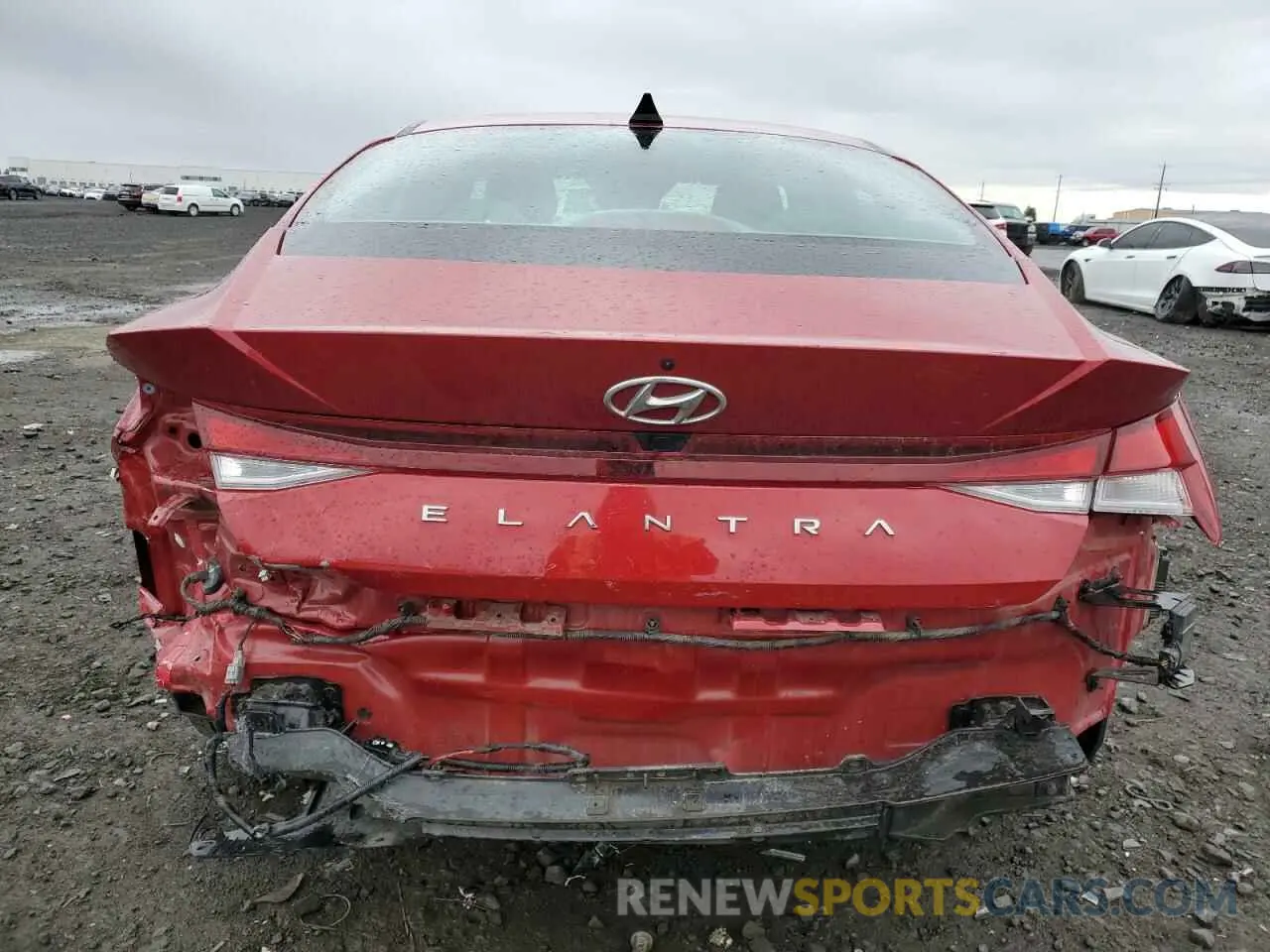 6 Photograph of a damaged car KMHLS4AG7PU501895 HYUNDAI ELANTRA 2023