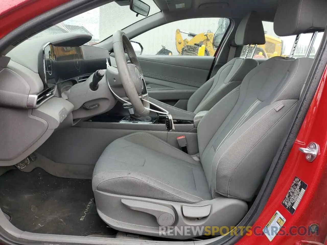 7 Photograph of a damaged car KMHLS4AG7PU501895 HYUNDAI ELANTRA 2023