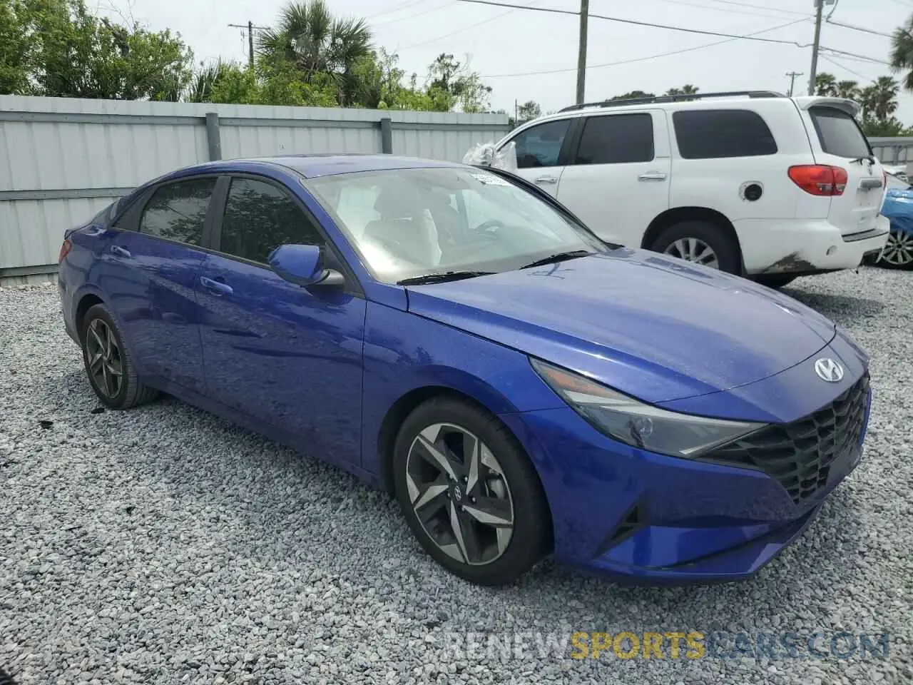 4 Photograph of a damaged car KMHLS4AG7PU551034 HYUNDAI ELANTRA 2023