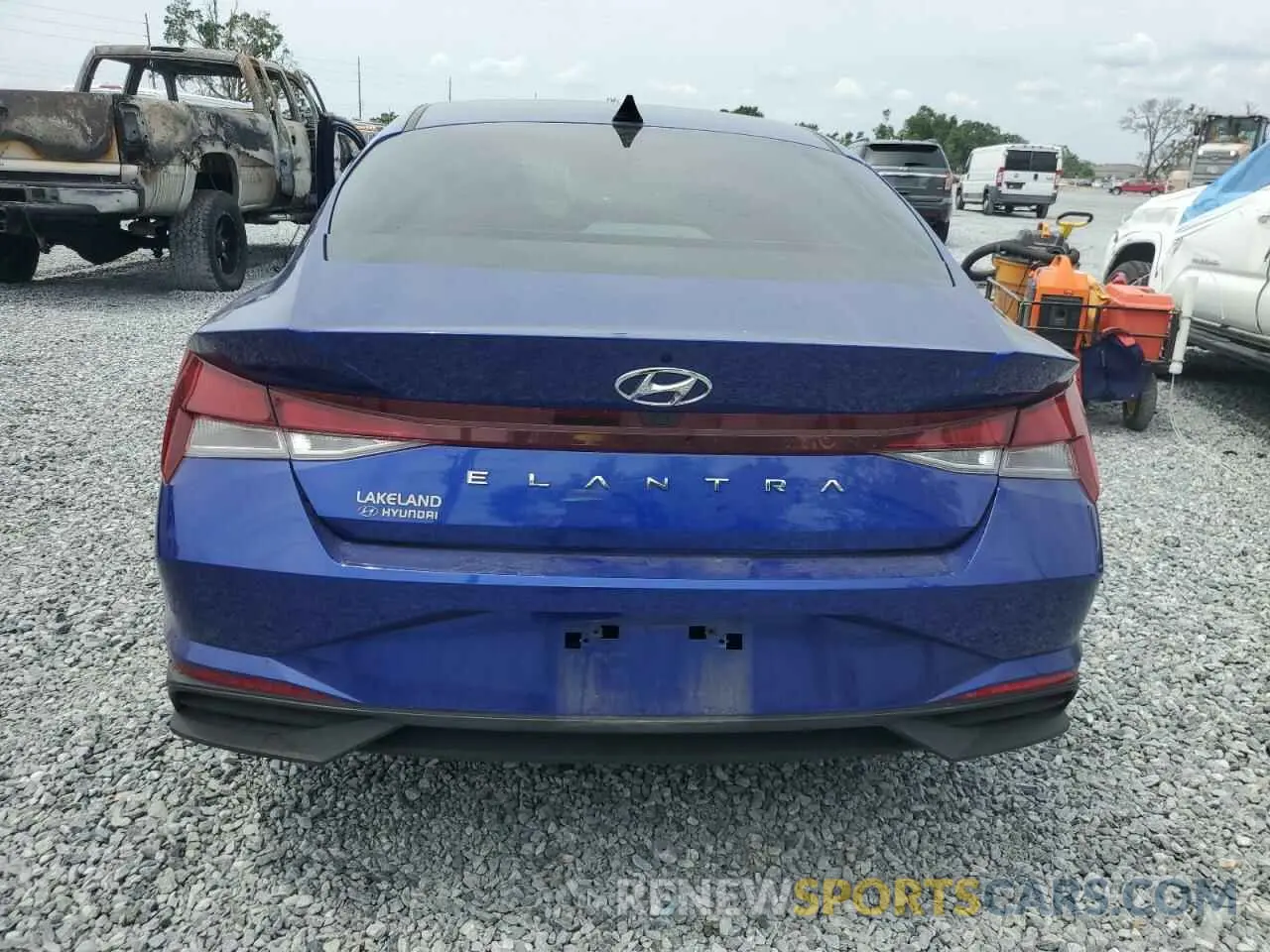 6 Photograph of a damaged car KMHLS4AG7PU551034 HYUNDAI ELANTRA 2023