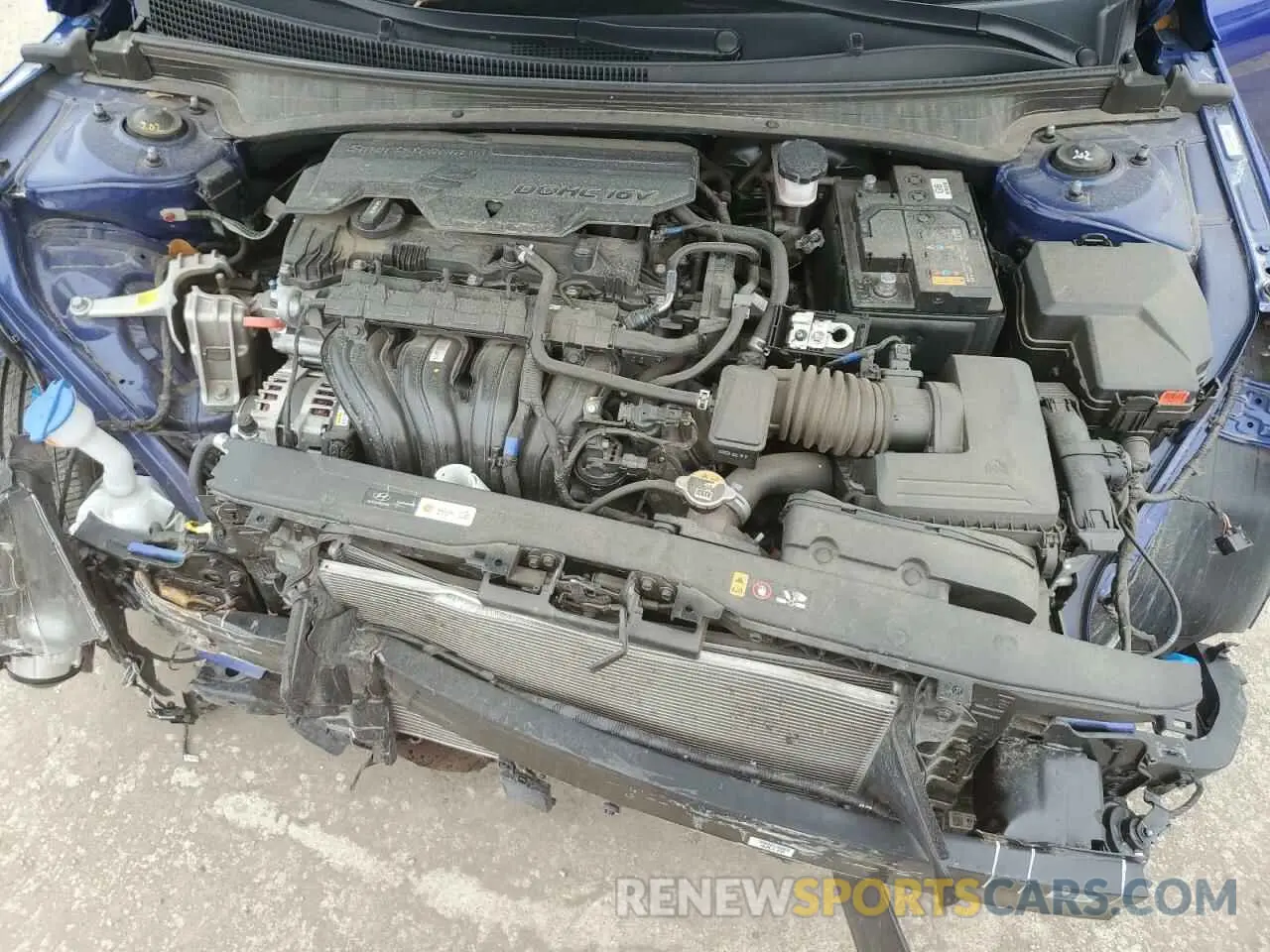 11 Photograph of a damaged car KMHLS4AG7PU553639 HYUNDAI ELANTRA 2023