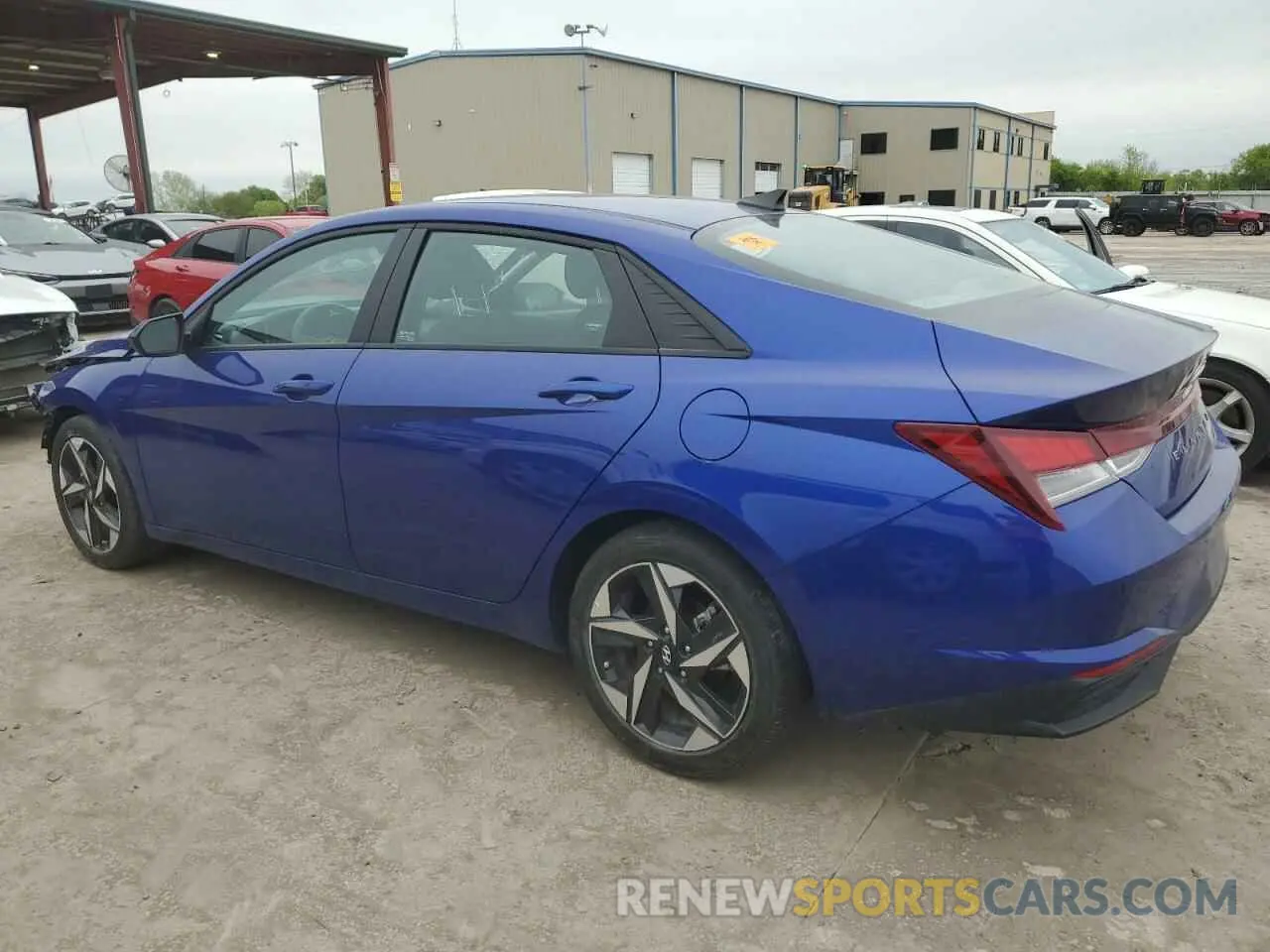 2 Photograph of a damaged car KMHLS4AG7PU553639 HYUNDAI ELANTRA 2023