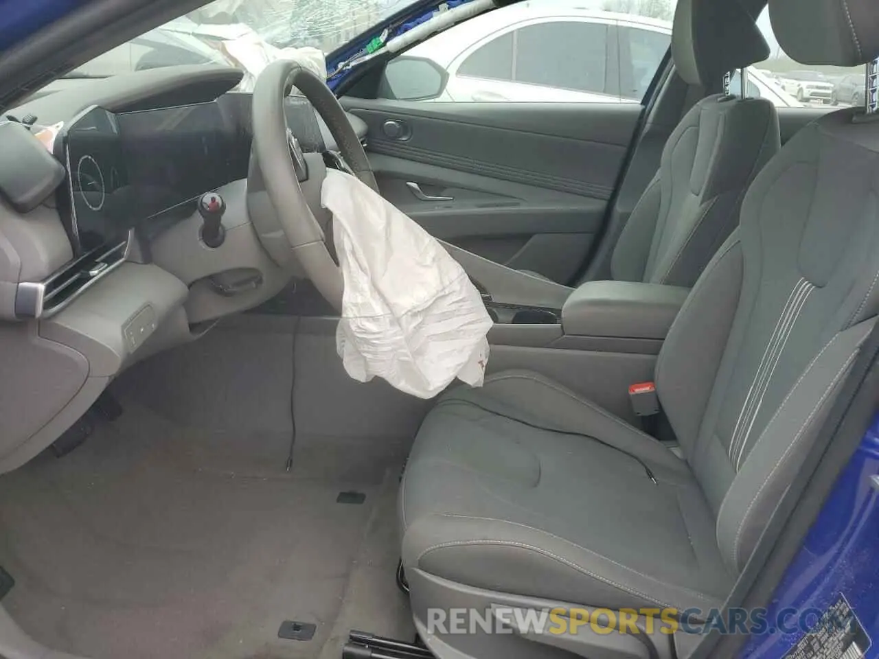 7 Photograph of a damaged car KMHLS4AG7PU553639 HYUNDAI ELANTRA 2023