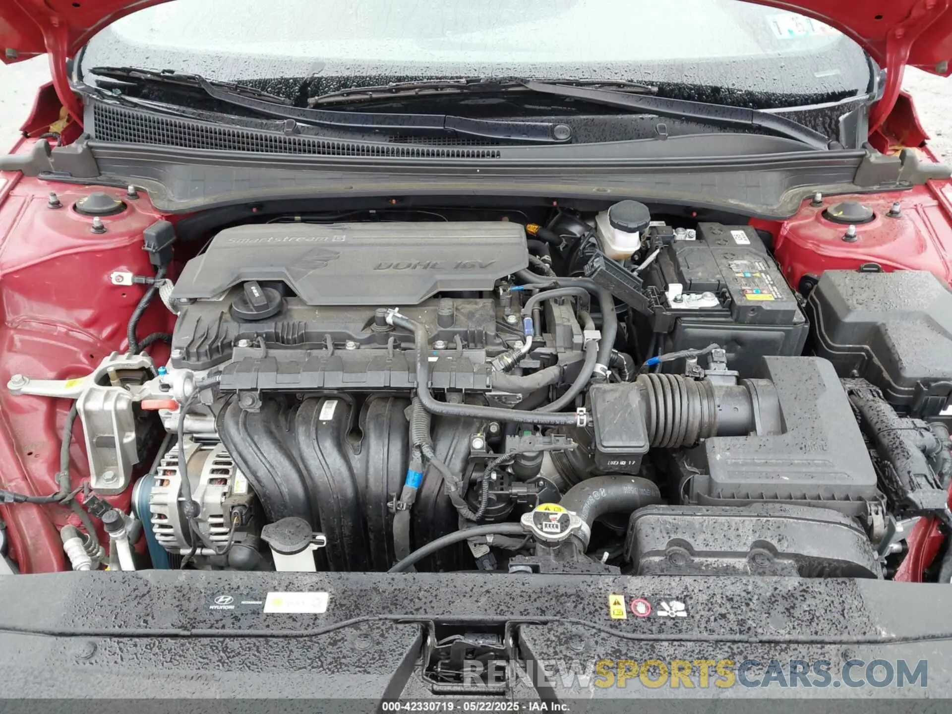 10 Photograph of a damaged car KMHLS4AG7PU570506 HYUNDAI ELANTRA 2023