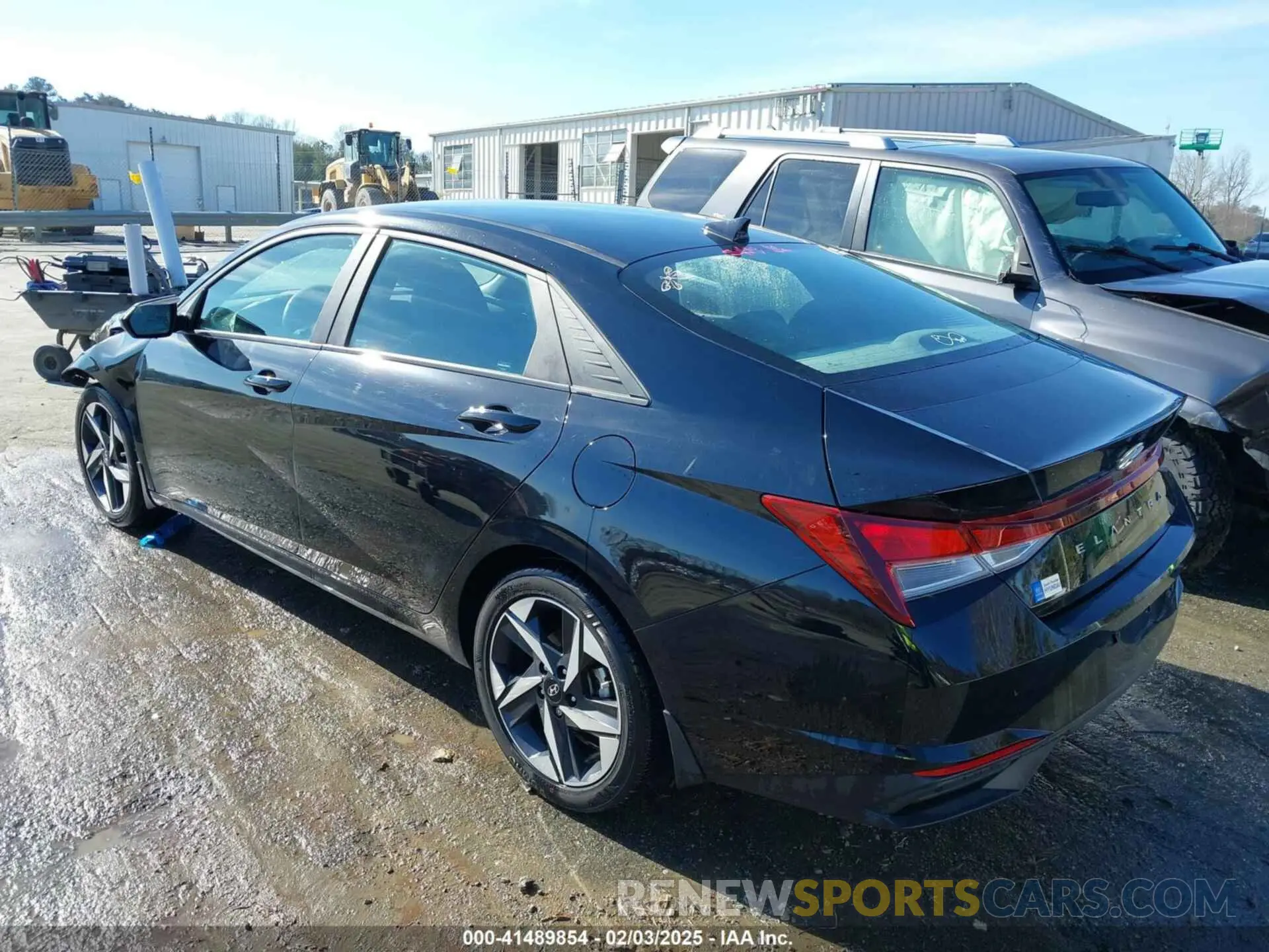 3 Photograph of a damaged car KMHLS4AG7PU572241 HYUNDAI ELANTRA 2023