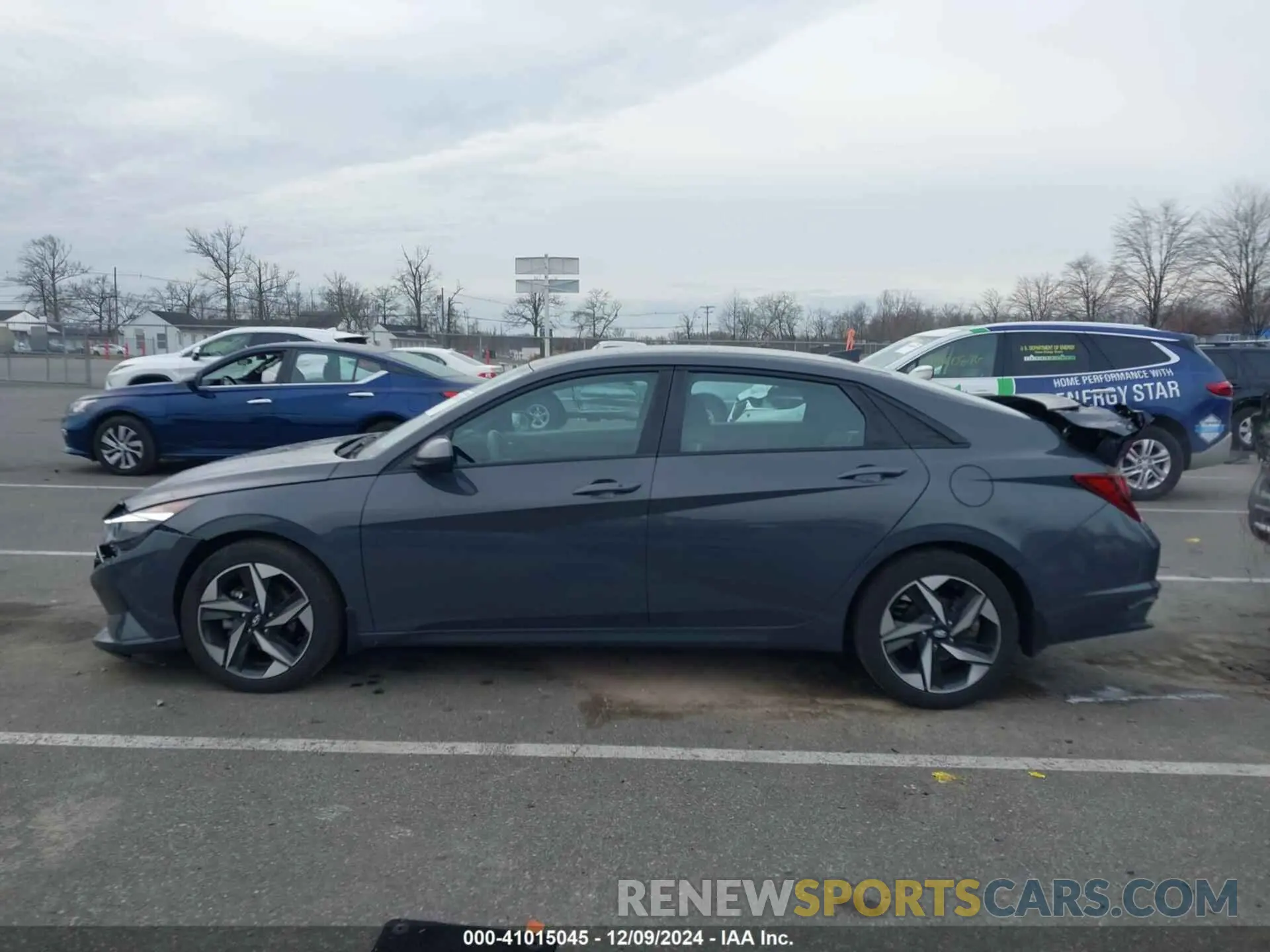 14 Photograph of a damaged car KMHLS4AG7PU574863 HYUNDAI ELANTRA 2023