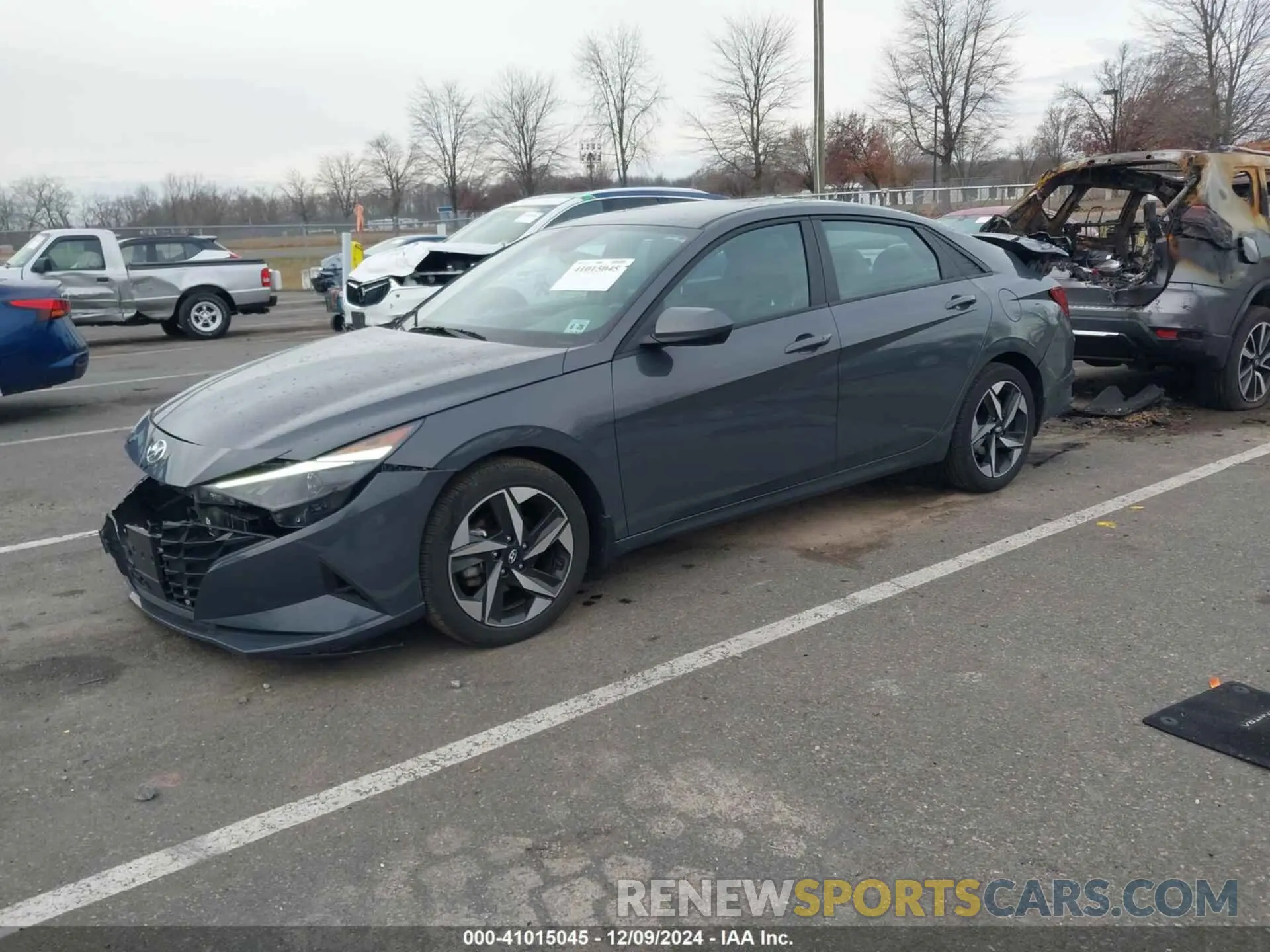 2 Photograph of a damaged car KMHLS4AG7PU574863 HYUNDAI ELANTRA 2023