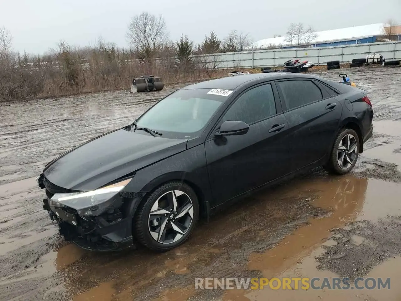 1 Photograph of a damaged car KMHLS4AG8PU405600 HYUNDAI ELANTRA 2023