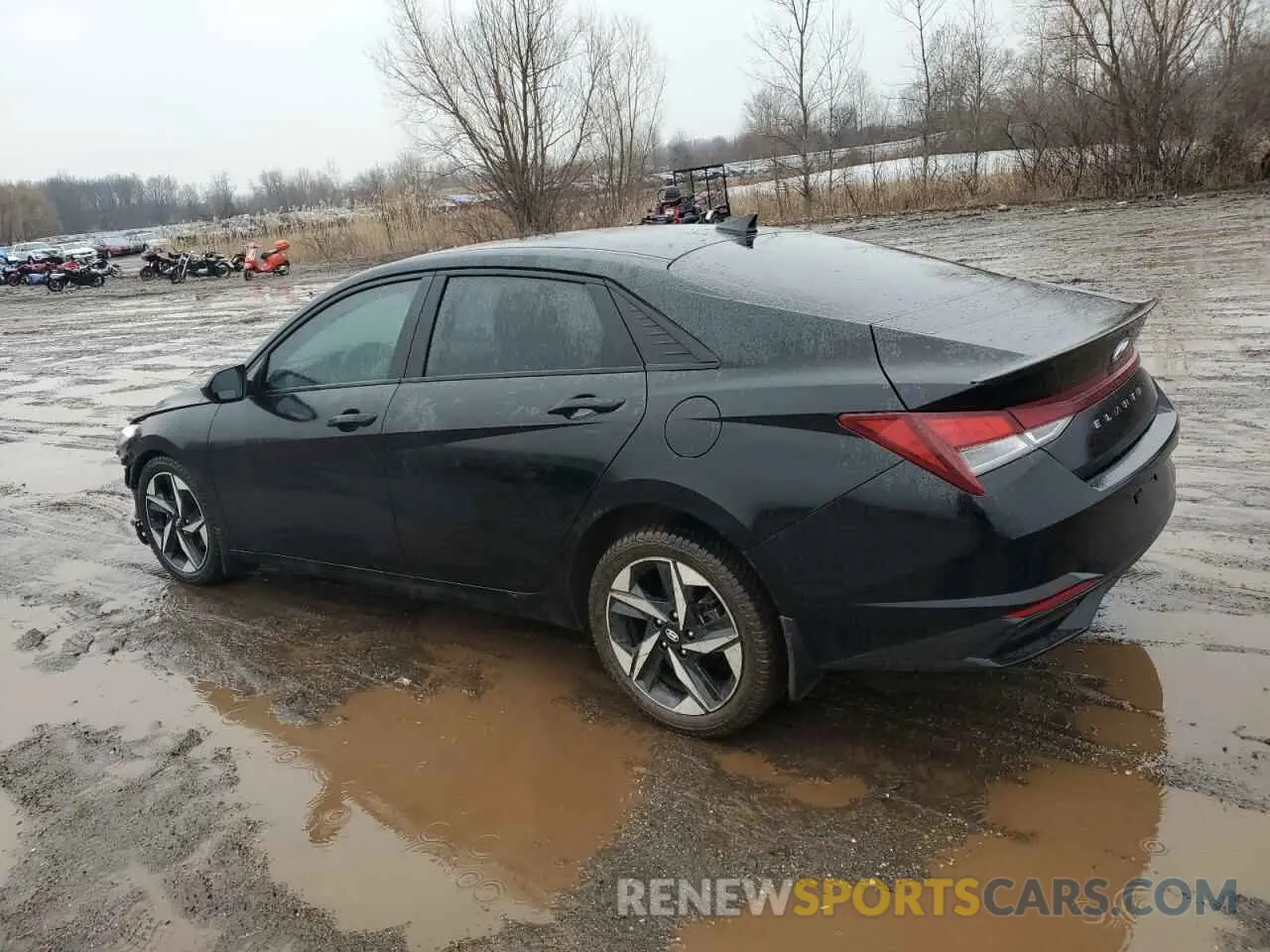 2 Photograph of a damaged car KMHLS4AG8PU405600 HYUNDAI ELANTRA 2023