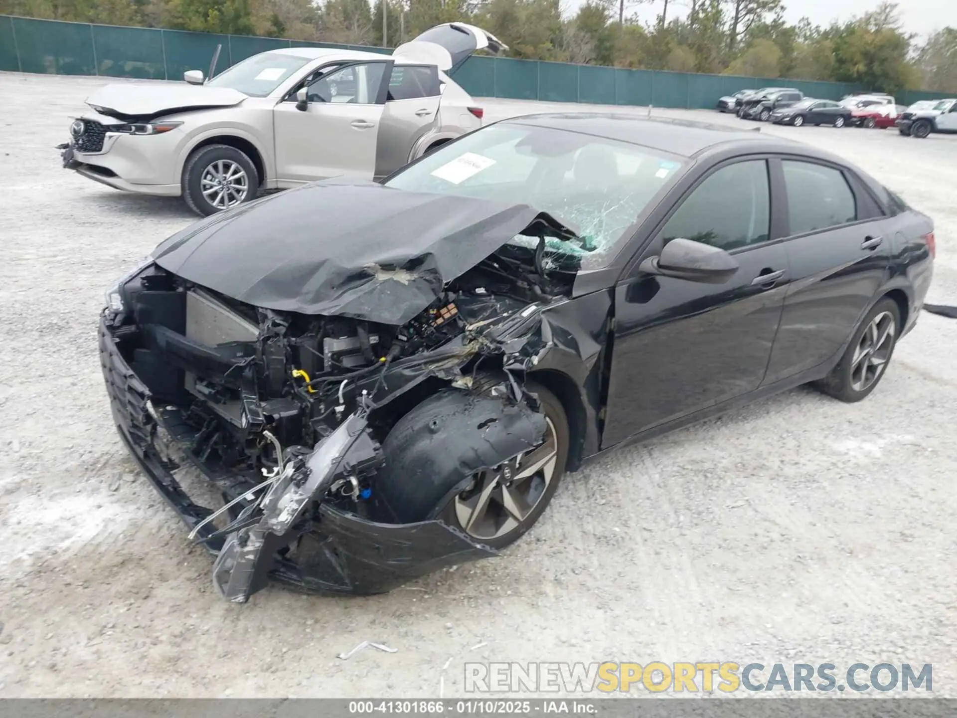 2 Photograph of a damaged car KMHLS4AG8PU428374 HYUNDAI ELANTRA 2023
