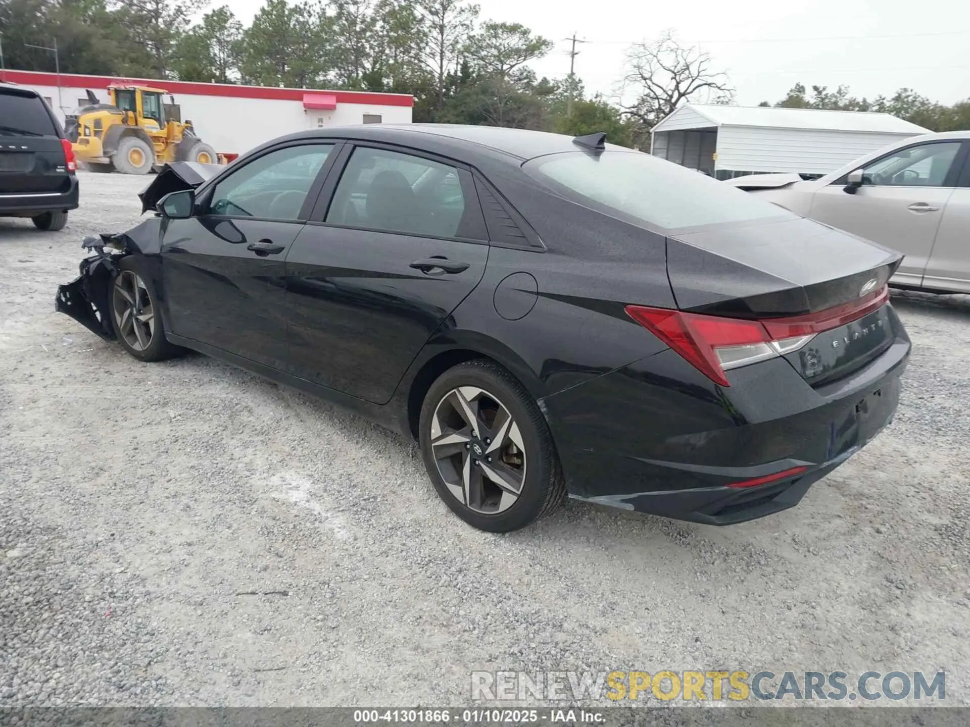 3 Photograph of a damaged car KMHLS4AG8PU428374 HYUNDAI ELANTRA 2023