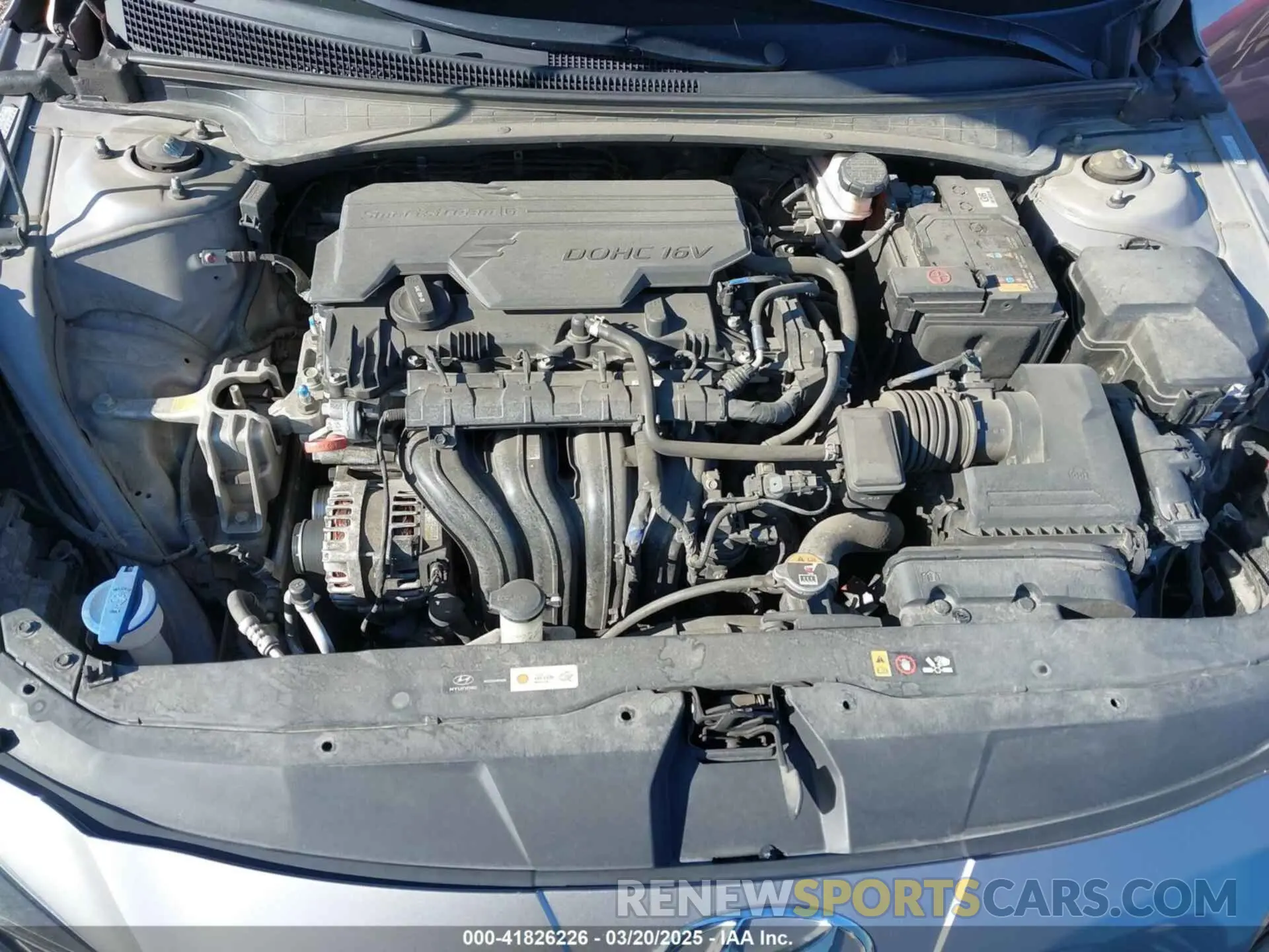 10 Photograph of a damaged car KMHLS4AG8PU446678 HYUNDAI ELANTRA 2023