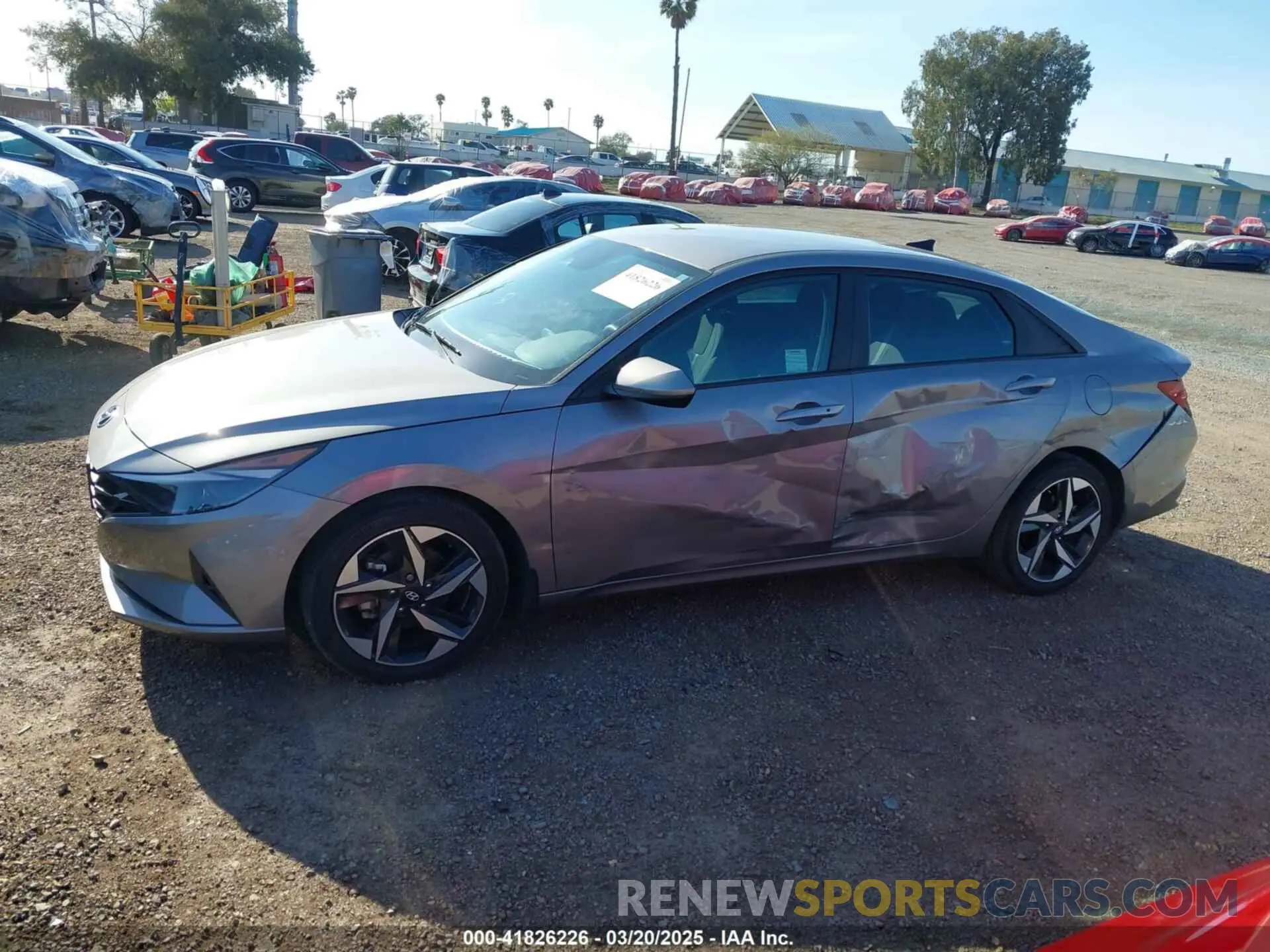 14 Photograph of a damaged car KMHLS4AG8PU446678 HYUNDAI ELANTRA 2023