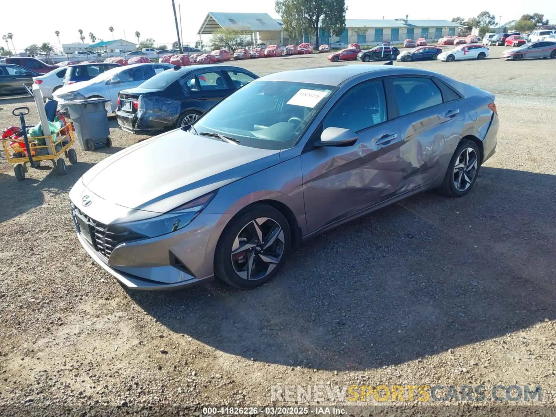 2 Photograph of a damaged car KMHLS4AG8PU446678 HYUNDAI ELANTRA 2023