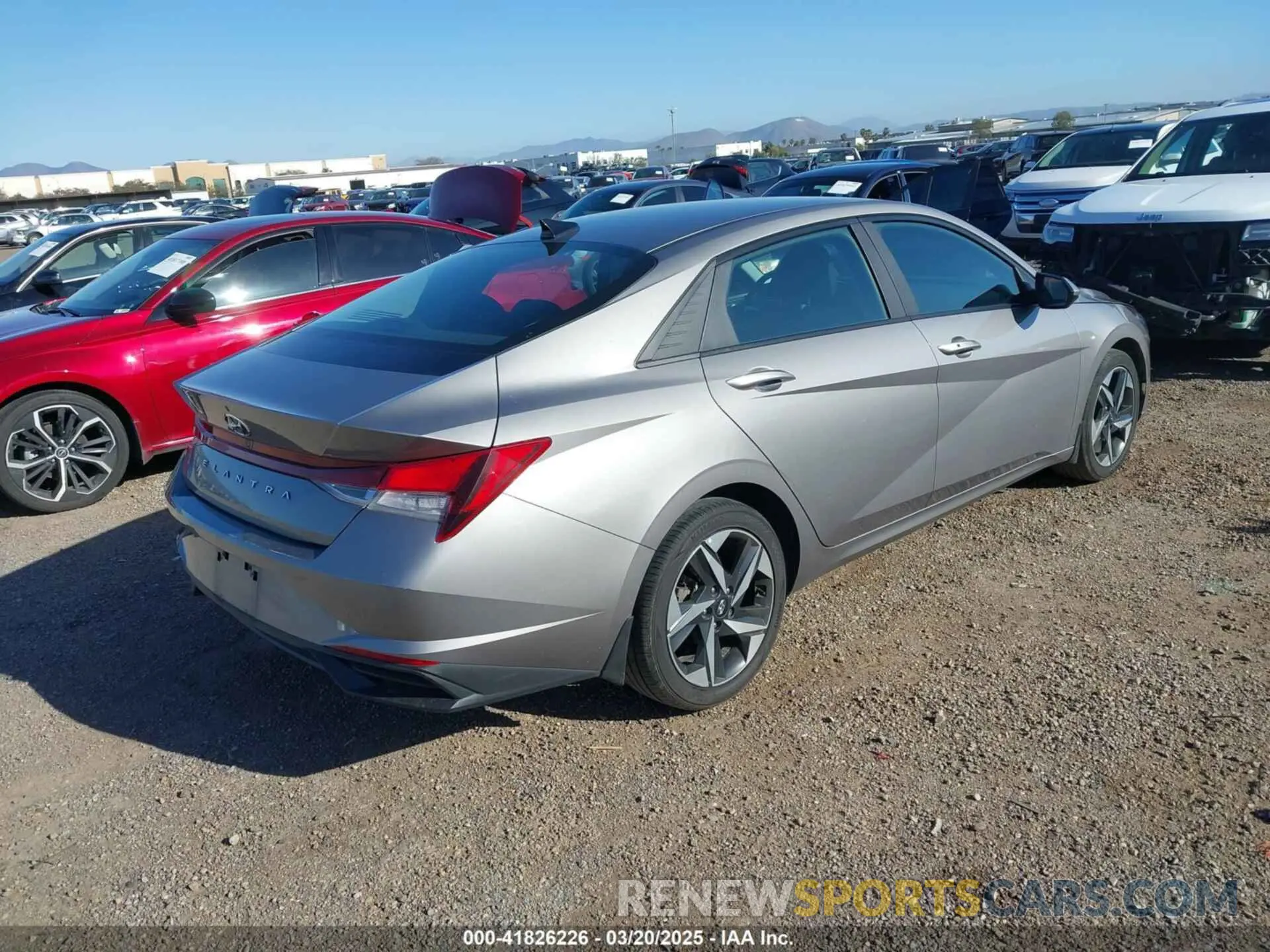 4 Photograph of a damaged car KMHLS4AG8PU446678 HYUNDAI ELANTRA 2023