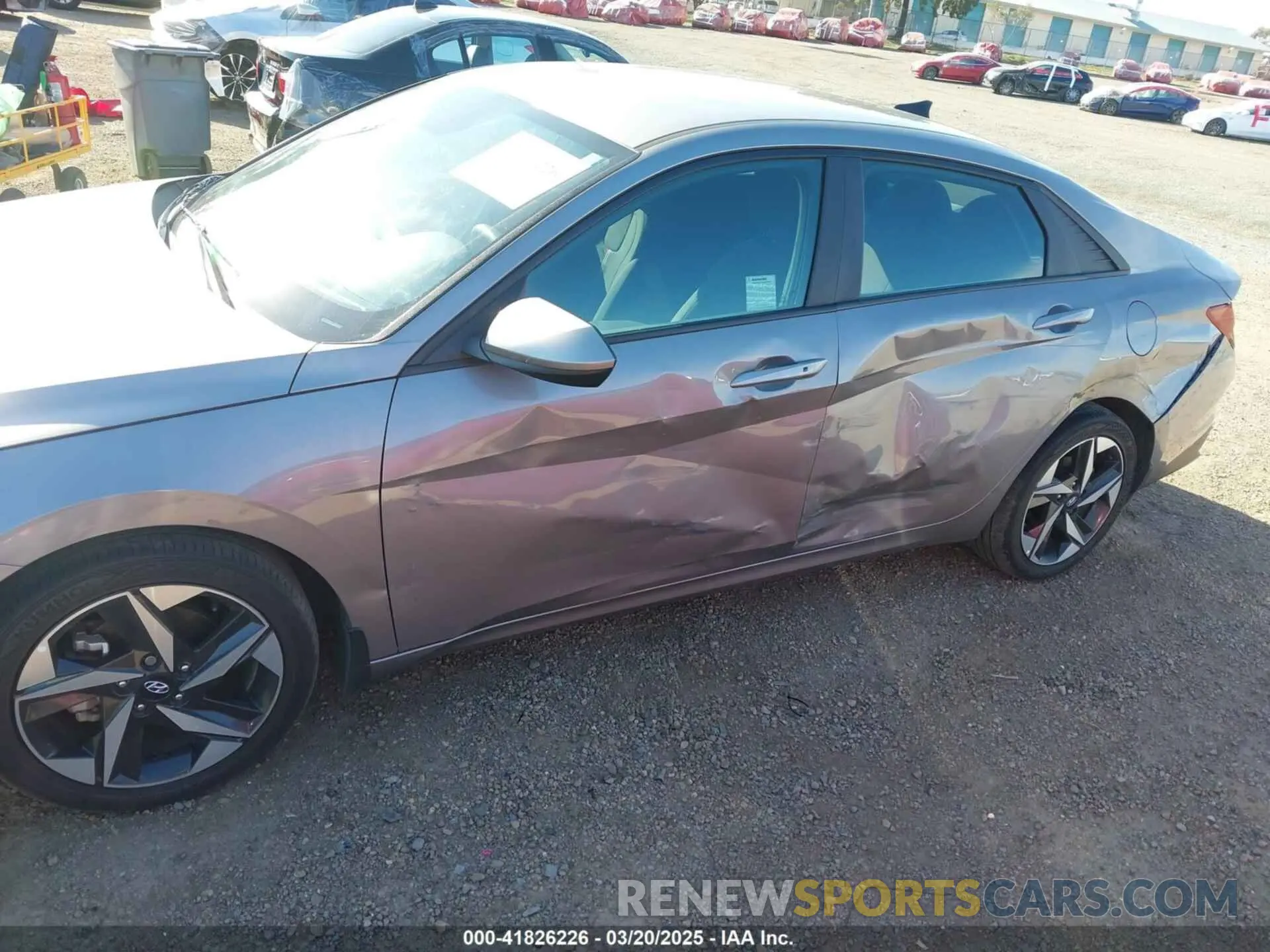 6 Photograph of a damaged car KMHLS4AG8PU446678 HYUNDAI ELANTRA 2023