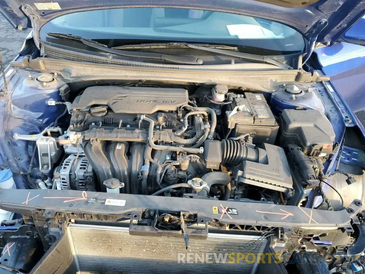 11 Photograph of a damaged car KMHLS4AG8PU470253 HYUNDAI ELANTRA 2023