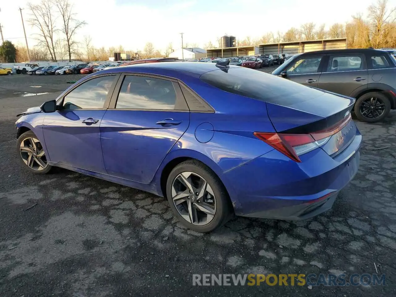 2 Photograph of a damaged car KMHLS4AG8PU470253 HYUNDAI ELANTRA 2023