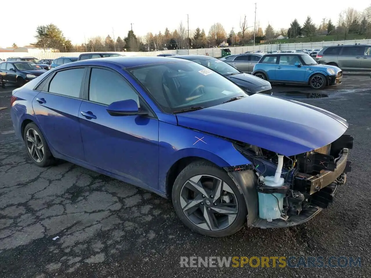 4 Photograph of a damaged car KMHLS4AG8PU470253 HYUNDAI ELANTRA 2023