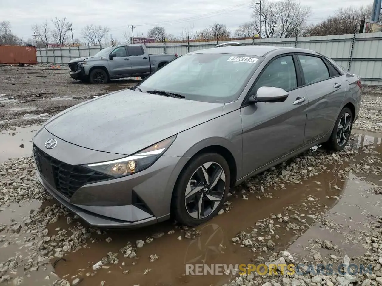 1 Photograph of a damaged car KMHLS4AG8PU478188 HYUNDAI ELANTRA 2023
