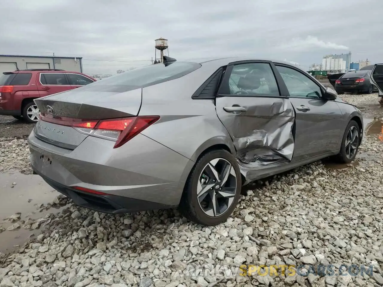 3 Photograph of a damaged car KMHLS4AG8PU478188 HYUNDAI ELANTRA 2023