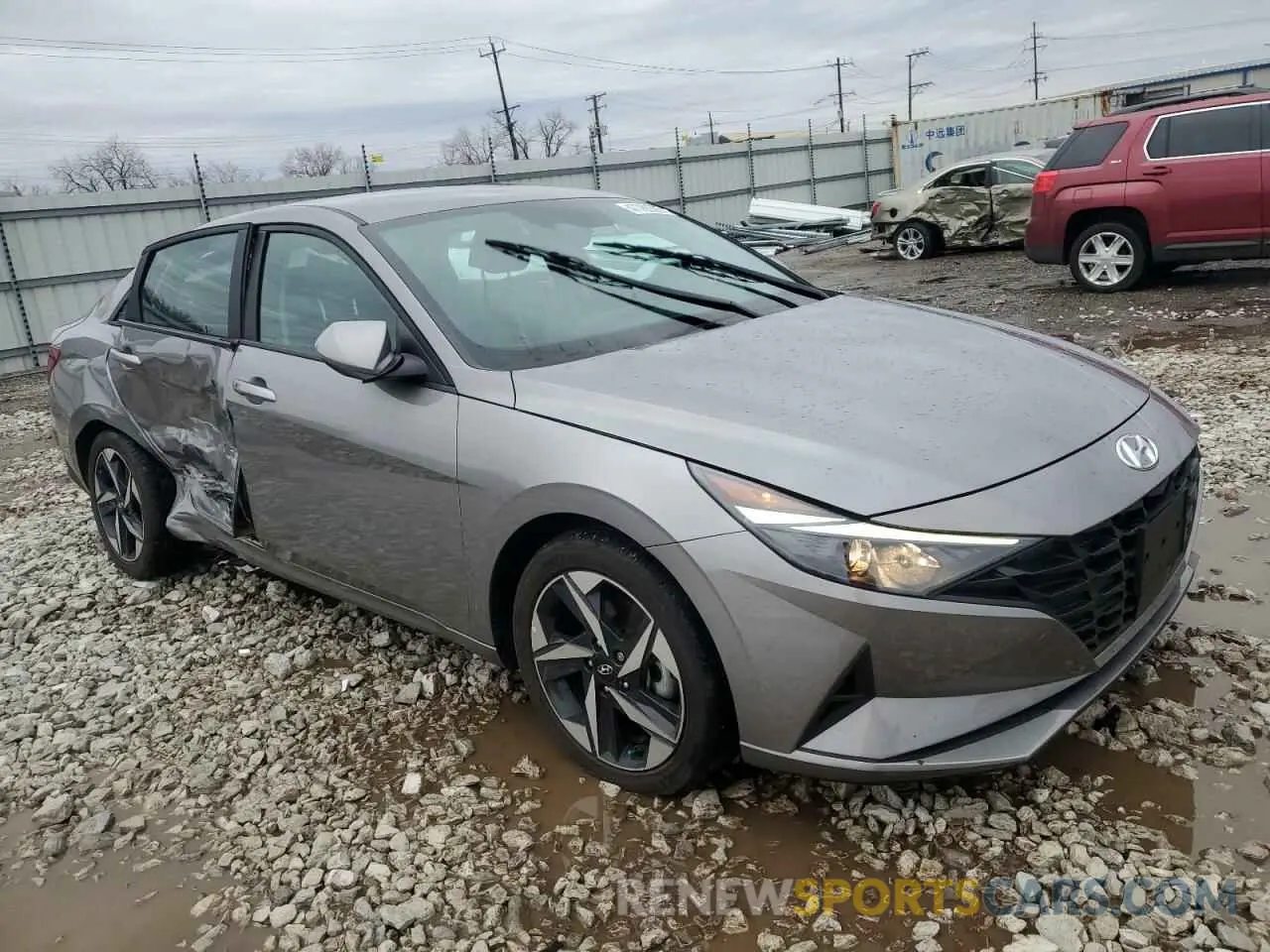 4 Photograph of a damaged car KMHLS4AG8PU478188 HYUNDAI ELANTRA 2023