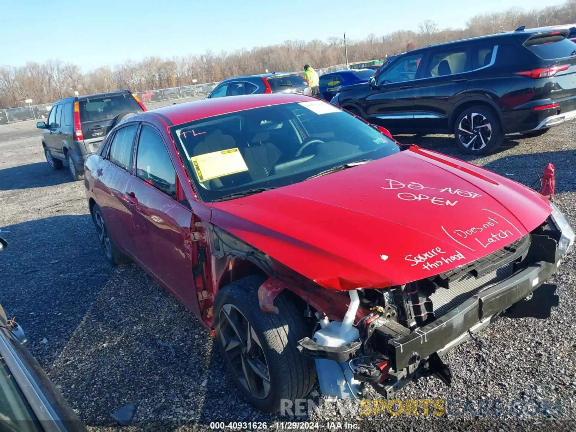 13 Photograph of a damaged car KMHLS4AG8PU489918 HYUNDAI ELANTRA 2023