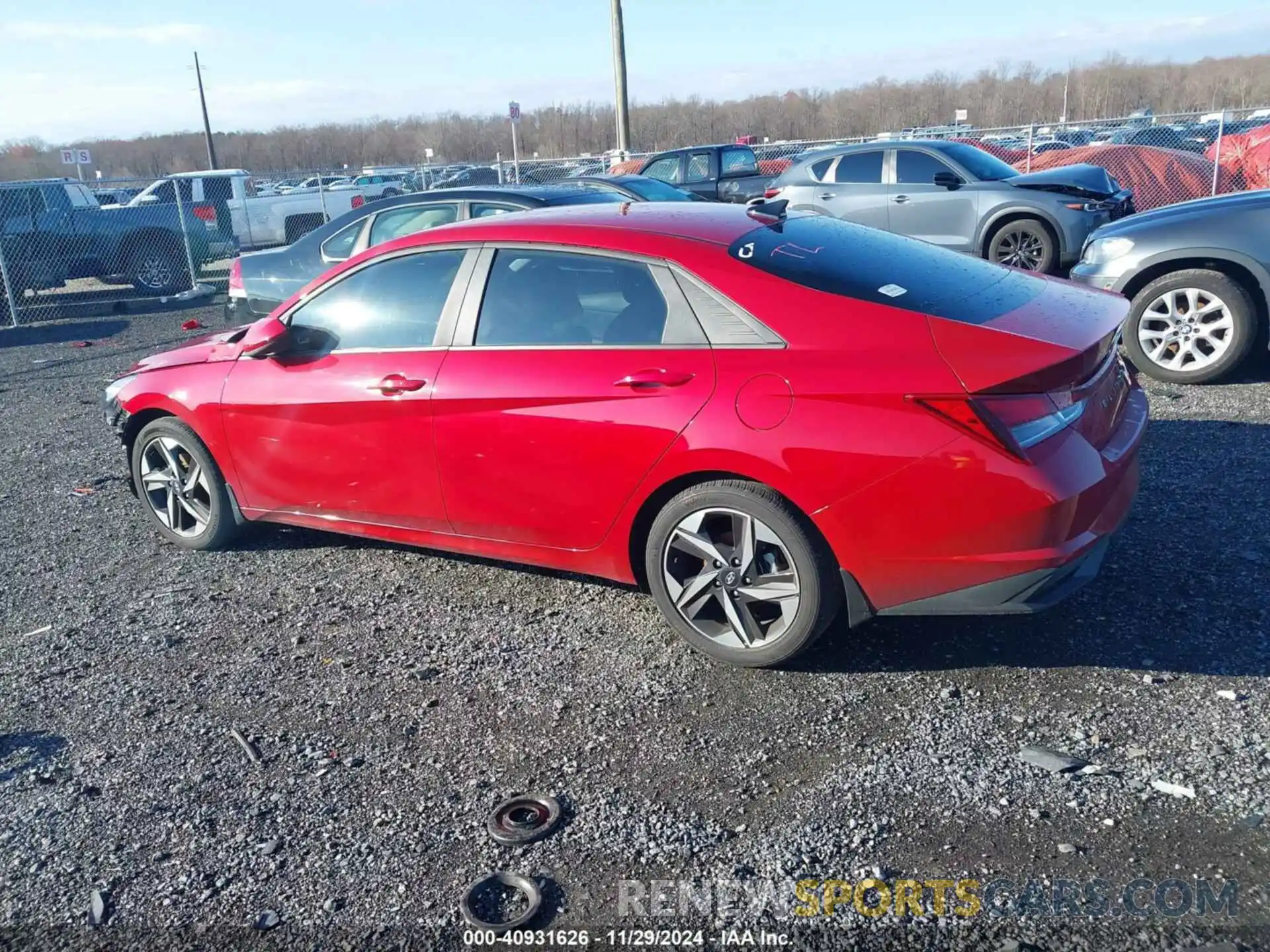 14 Photograph of a damaged car KMHLS4AG8PU489918 HYUNDAI ELANTRA 2023