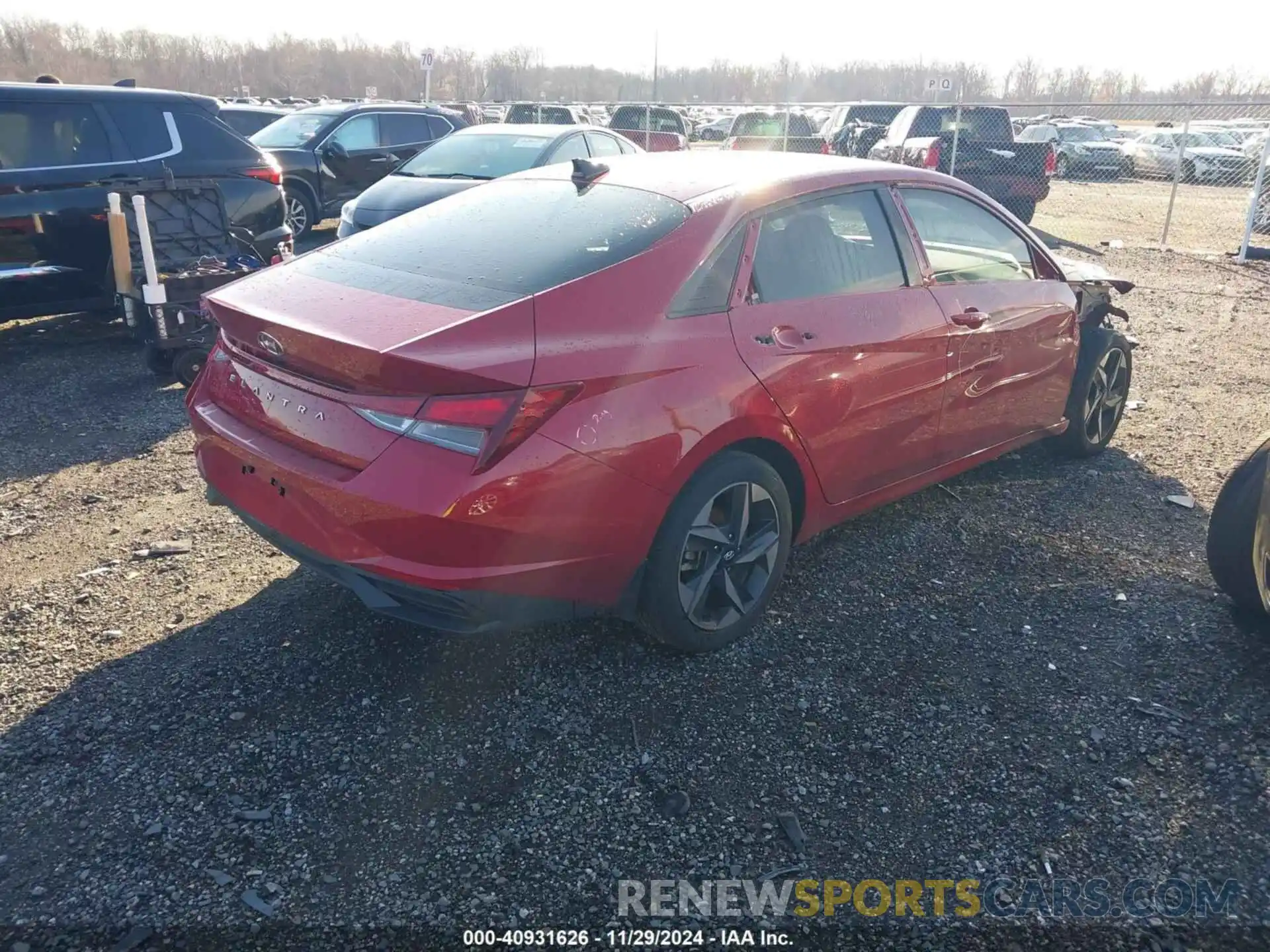 4 Photograph of a damaged car KMHLS4AG8PU489918 HYUNDAI ELANTRA 2023