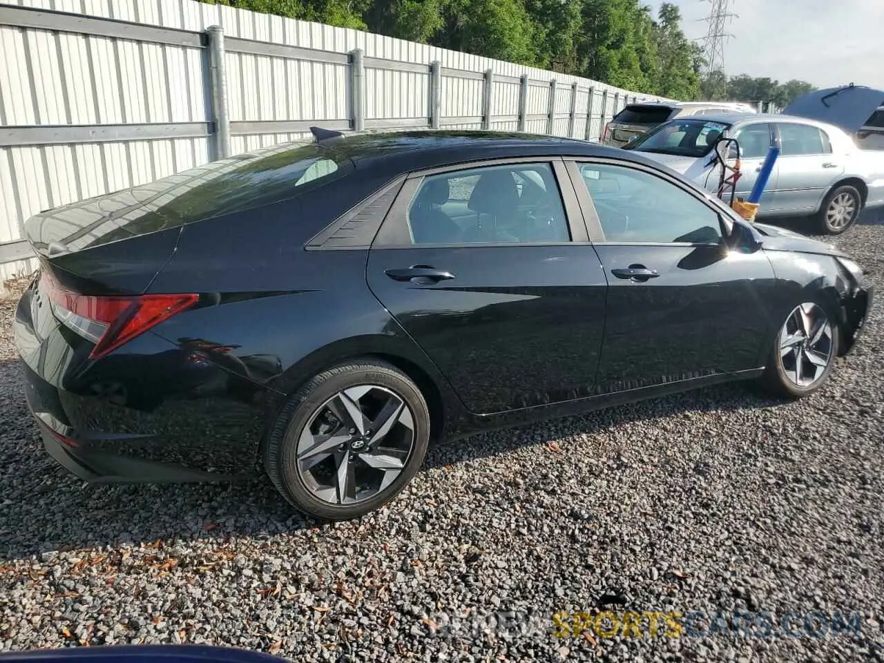 3 Photograph of a damaged car KMHLS4AG8PU554489 HYUNDAI ELANTRA 2023