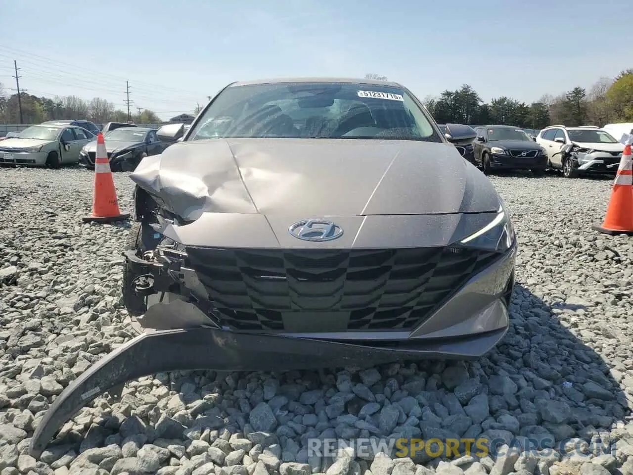 5 Photograph of a damaged car KMHLS4AG8PU571065 HYUNDAI ELANTRA 2023