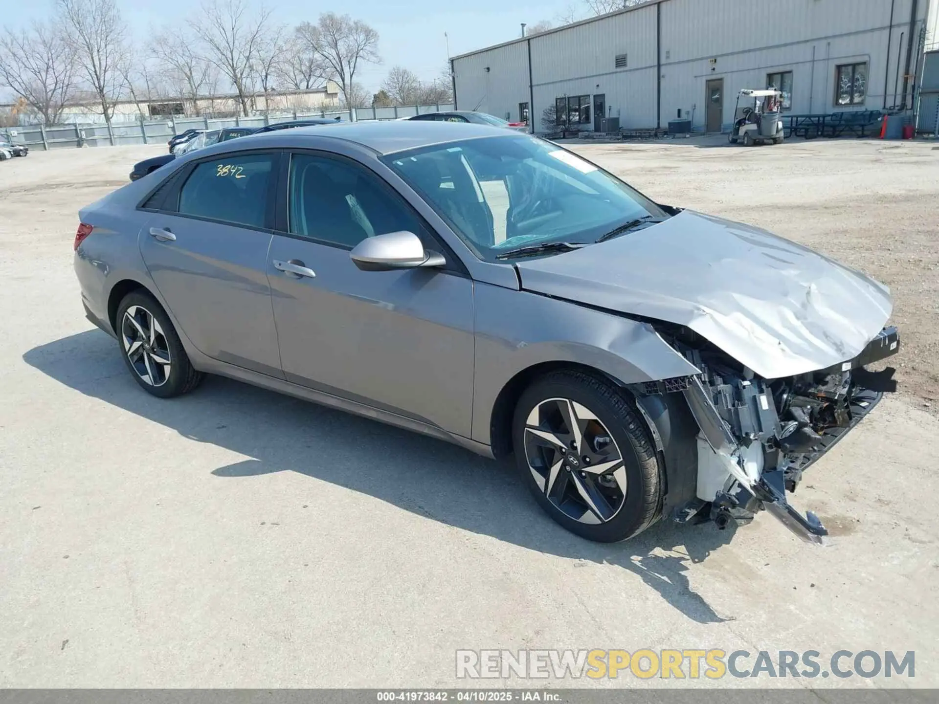1 Photograph of a damaged car KMHLS4AG8PU598217 HYUNDAI ELANTRA 2023