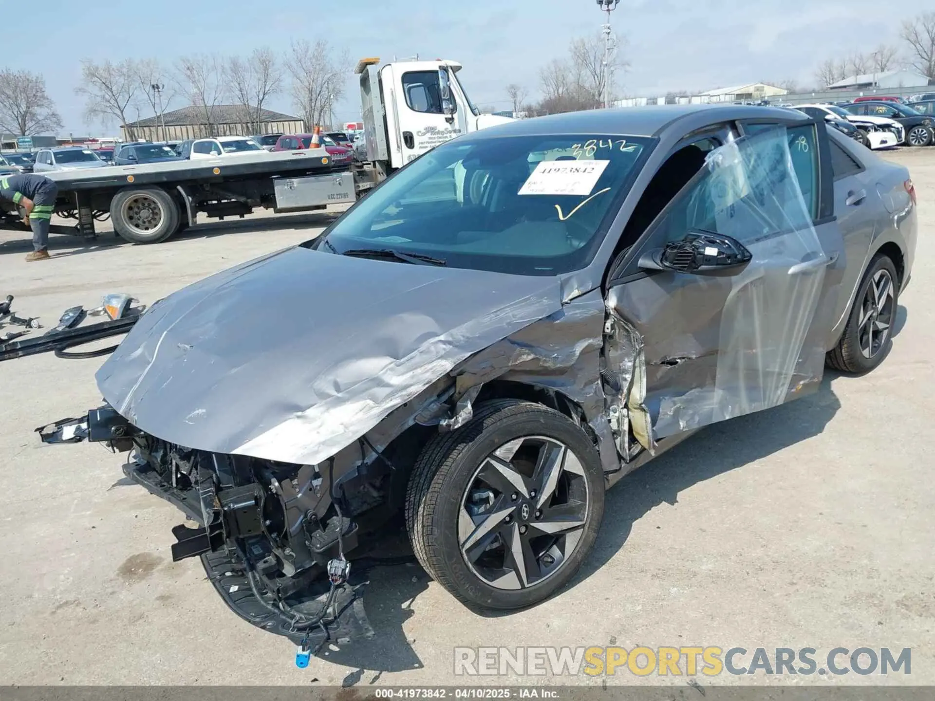 6 Photograph of a damaged car KMHLS4AG8PU598217 HYUNDAI ELANTRA 2023