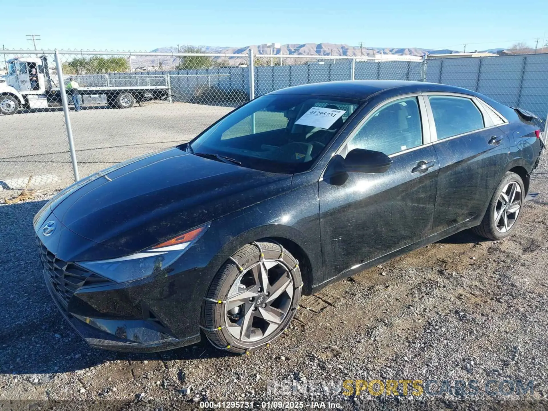 2 Photograph of a damaged car KMHLS4AG8PU599223 HYUNDAI ELANTRA 2023