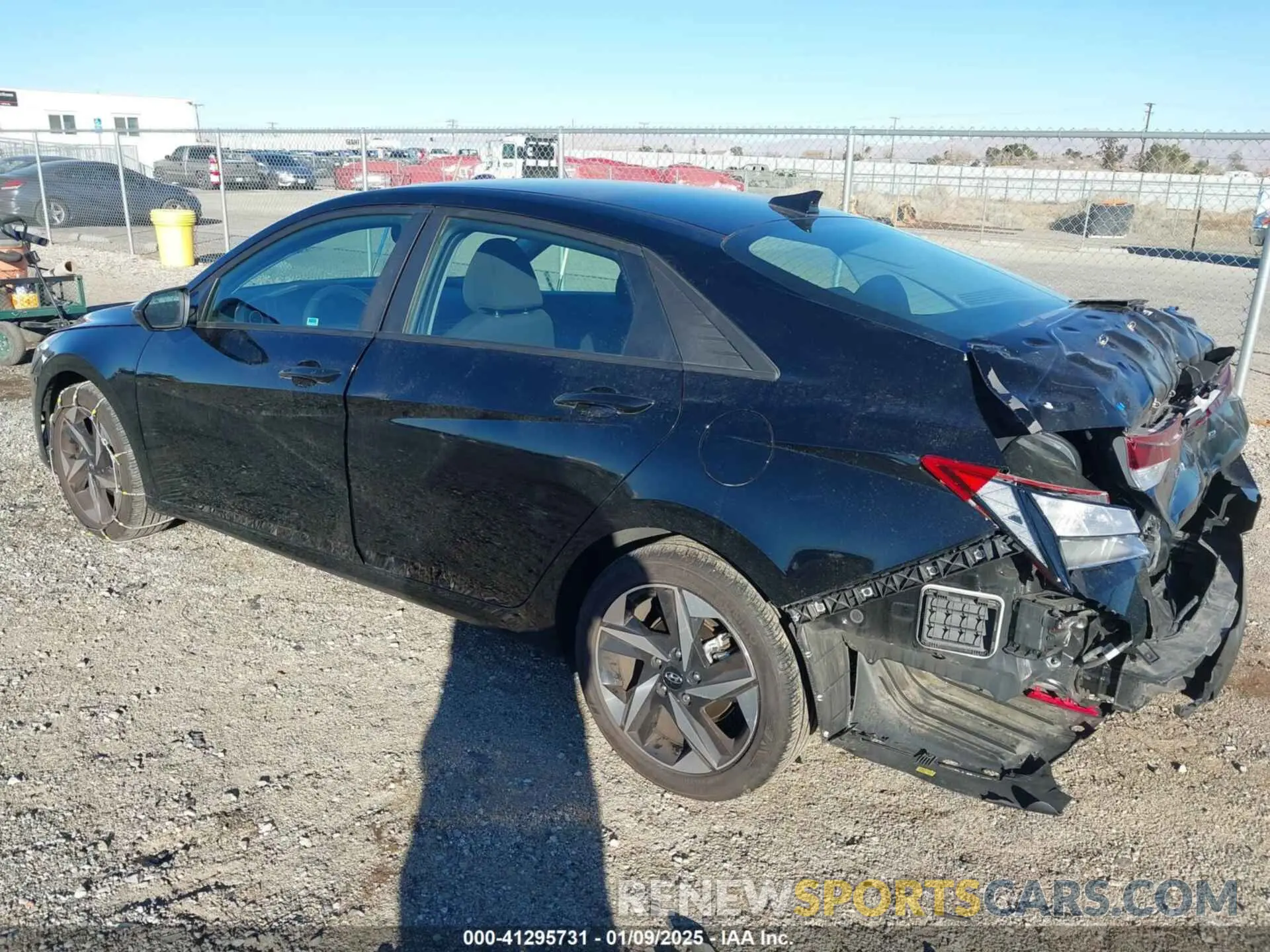 3 Photograph of a damaged car KMHLS4AG8PU599223 HYUNDAI ELANTRA 2023