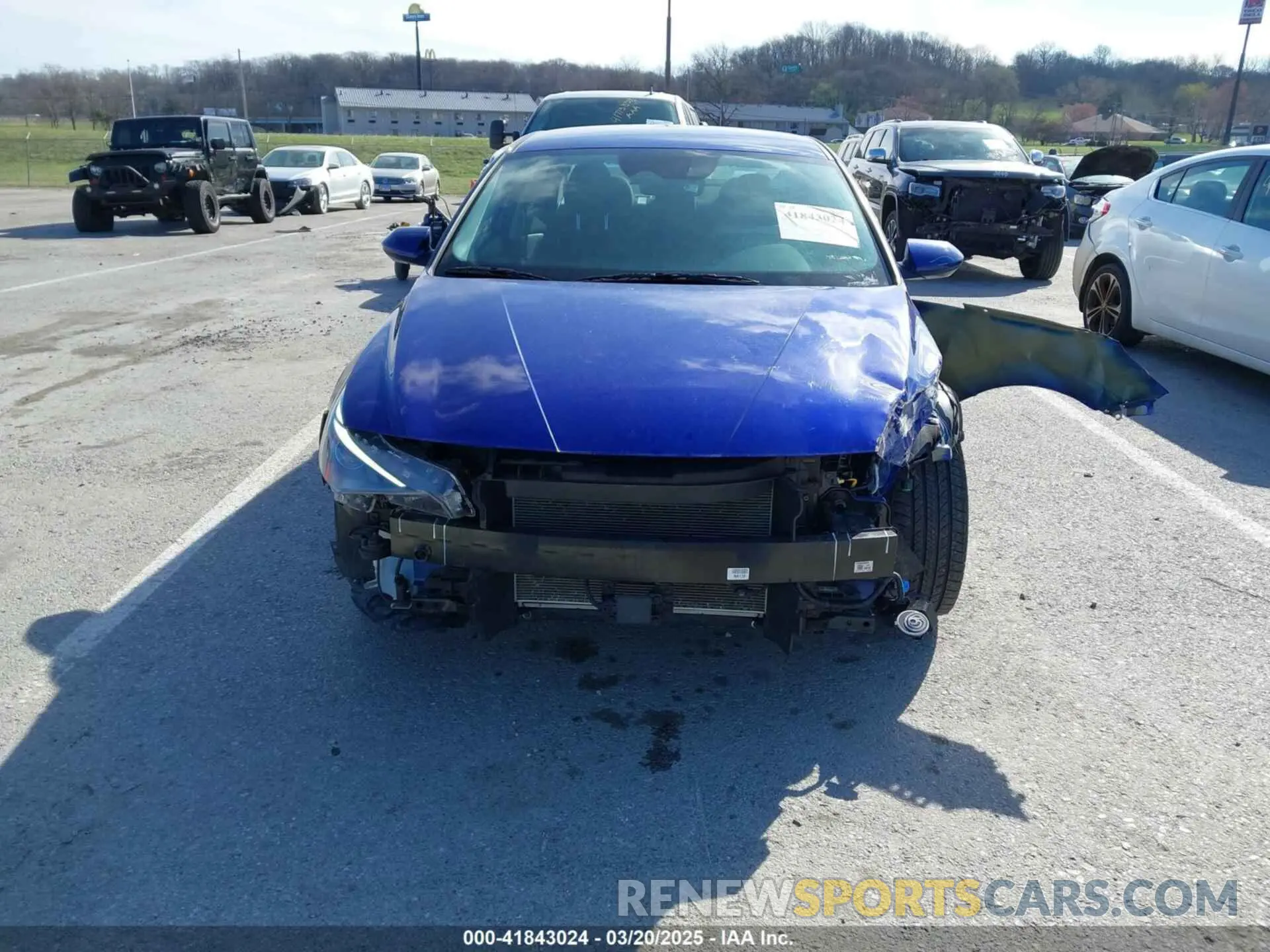 12 Photograph of a damaged car KMHLS4AG8PU617185 HYUNDAI ELANTRA 2023