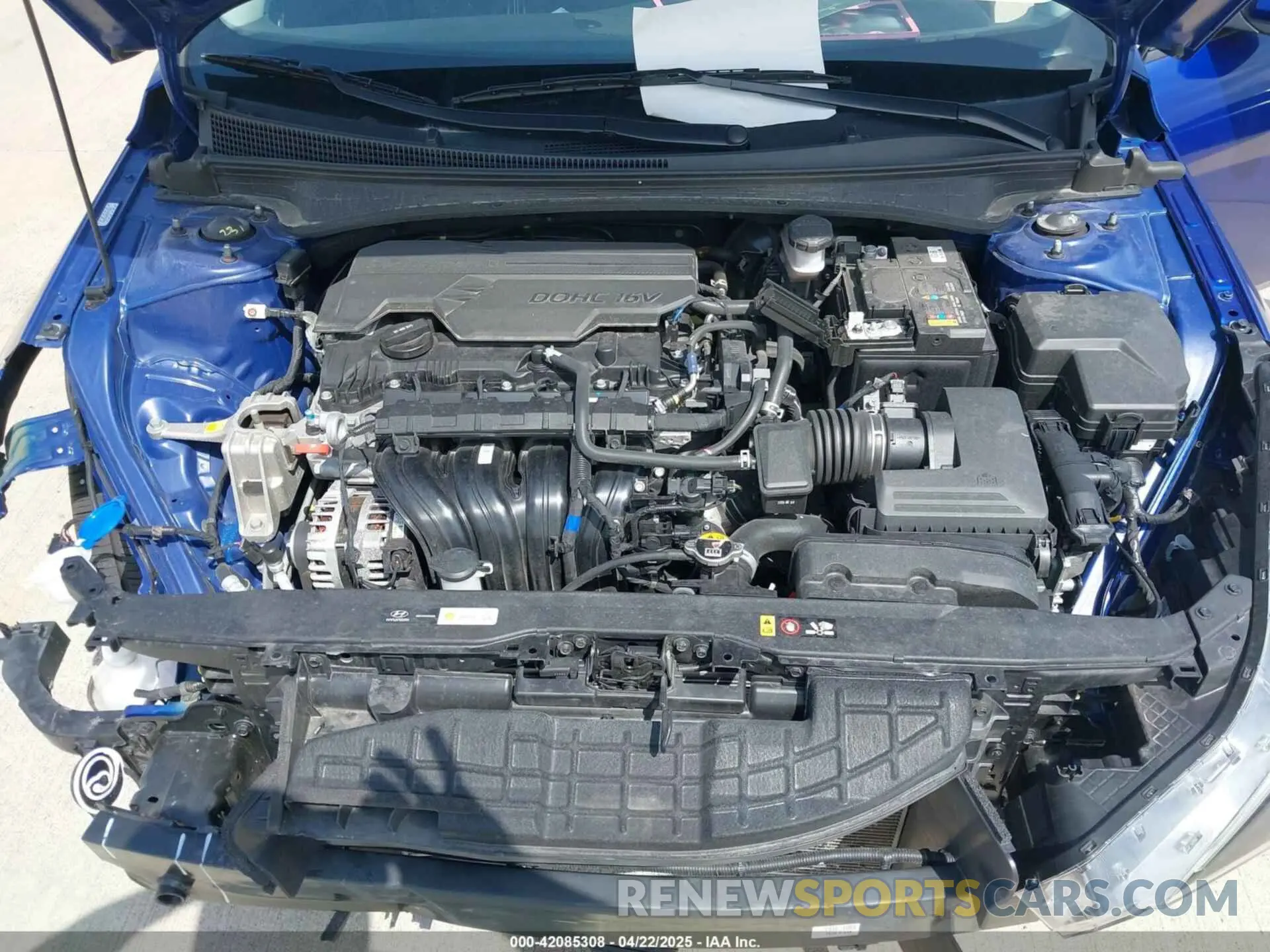 10 Photograph of a damaged car KMHLS4AG8PU625657 HYUNDAI ELANTRA 2023