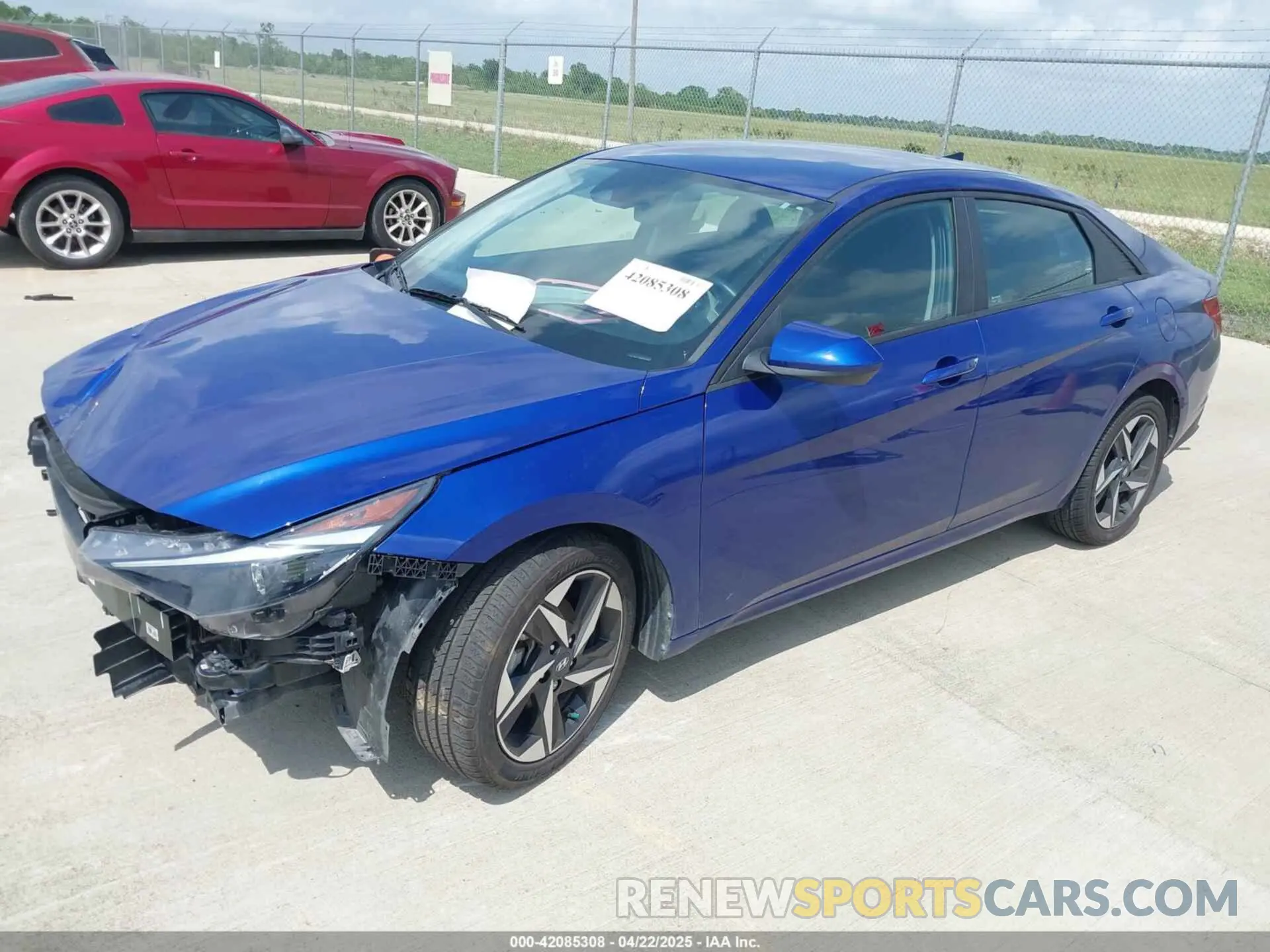 2 Photograph of a damaged car KMHLS4AG8PU625657 HYUNDAI ELANTRA 2023