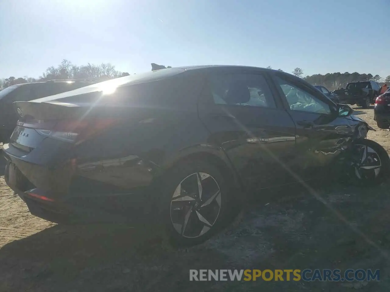 3 Photograph of a damaged car KMHLS4AG9PU408828 HYUNDAI ELANTRA 2023