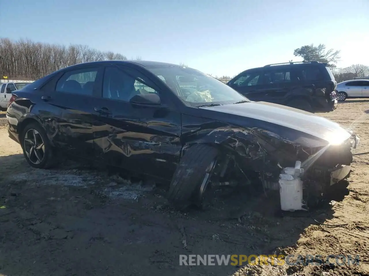 4 Photograph of a damaged car KMHLS4AG9PU408828 HYUNDAI ELANTRA 2023
