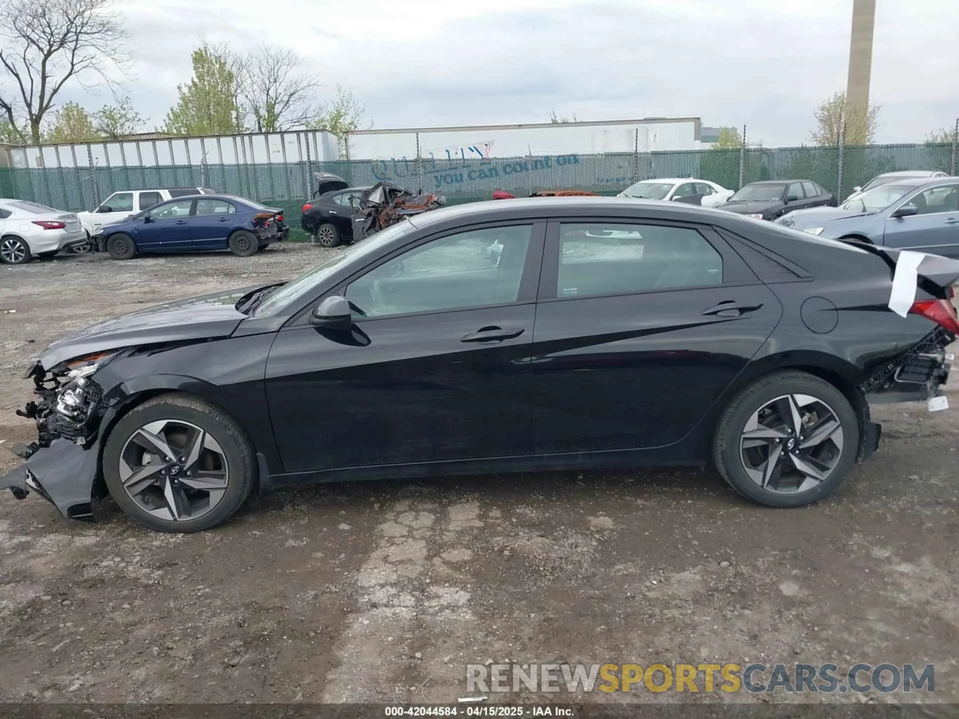 14 Photograph of a damaged car KMHLS4AG9PU428383 HYUNDAI ELANTRA 2023
