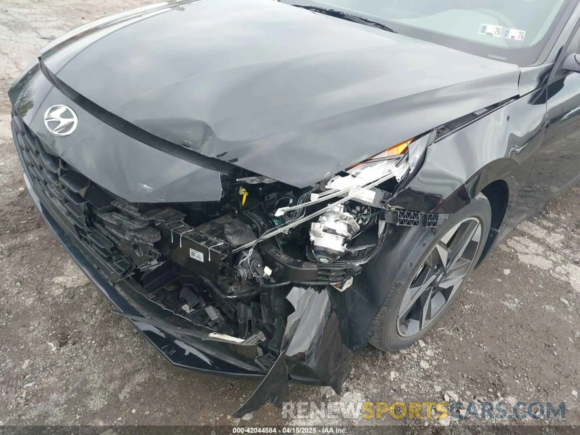 6 Photograph of a damaged car KMHLS4AG9PU428383 HYUNDAI ELANTRA 2023