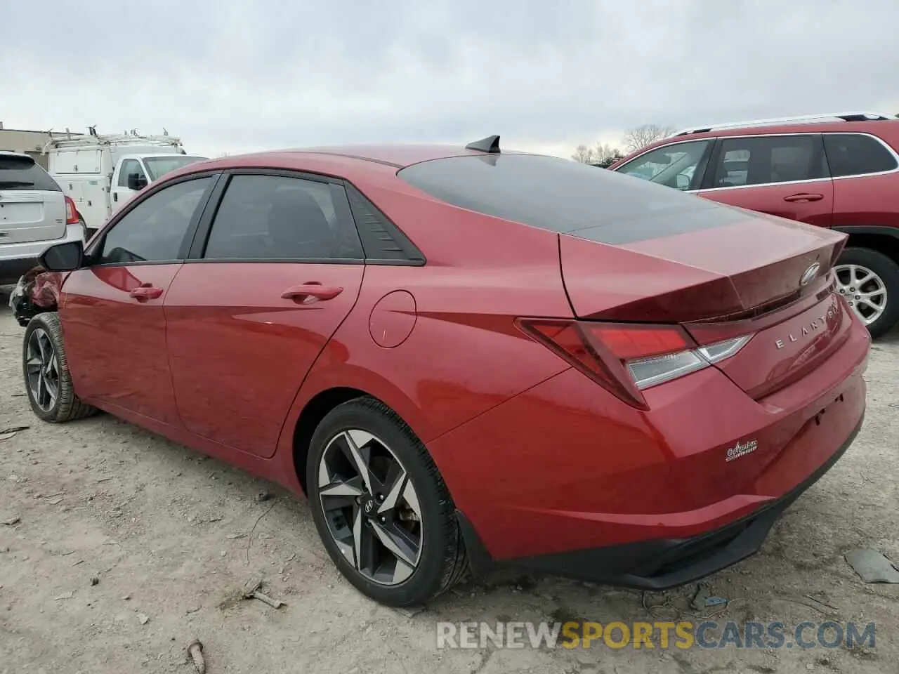 2 Photograph of a damaged car KMHLS4AG9PU451579 HYUNDAI ELANTRA 2023