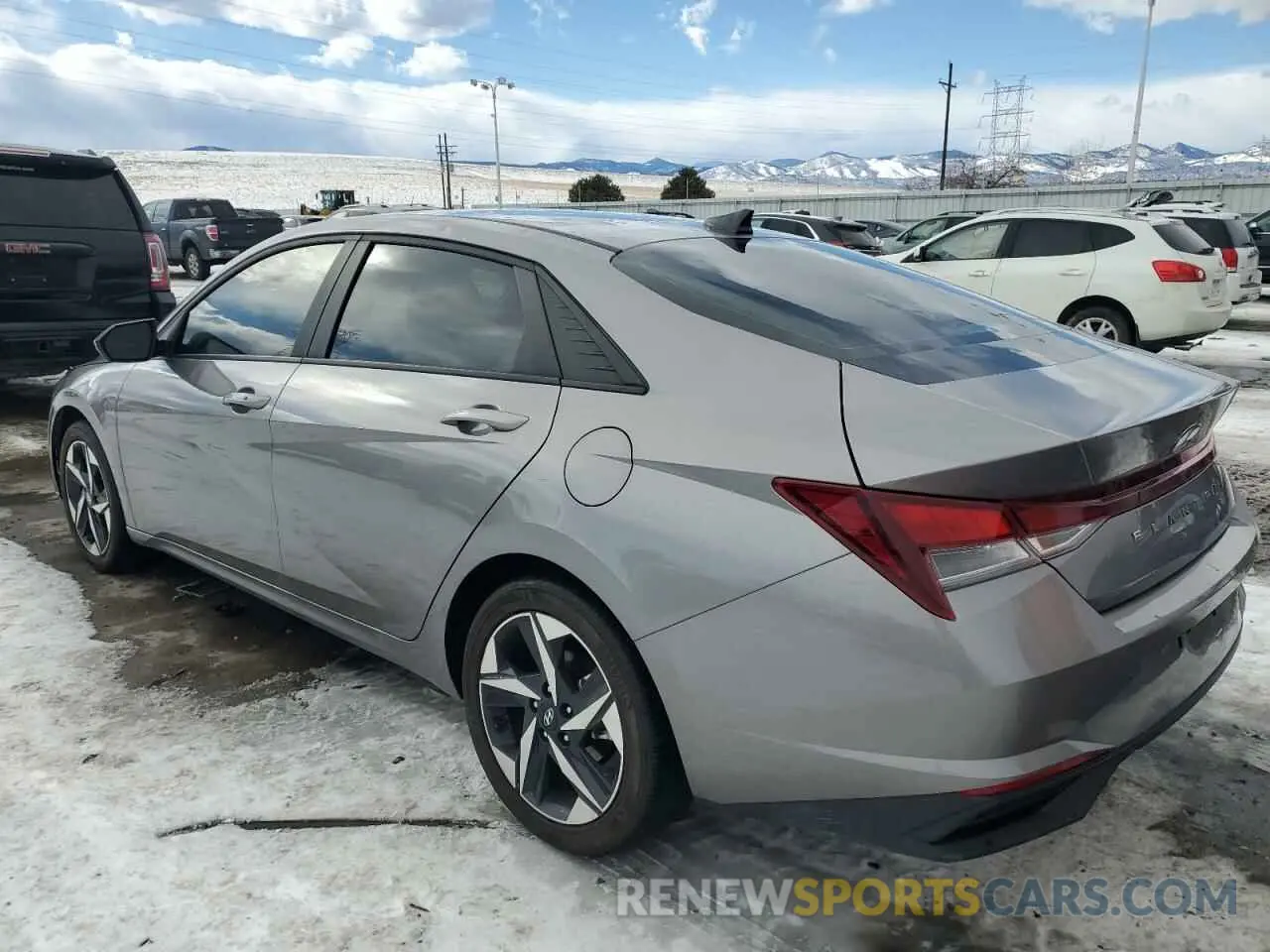 2 Photograph of a damaged car KMHLS4AG9PU462694 HYUNDAI ELANTRA 2023