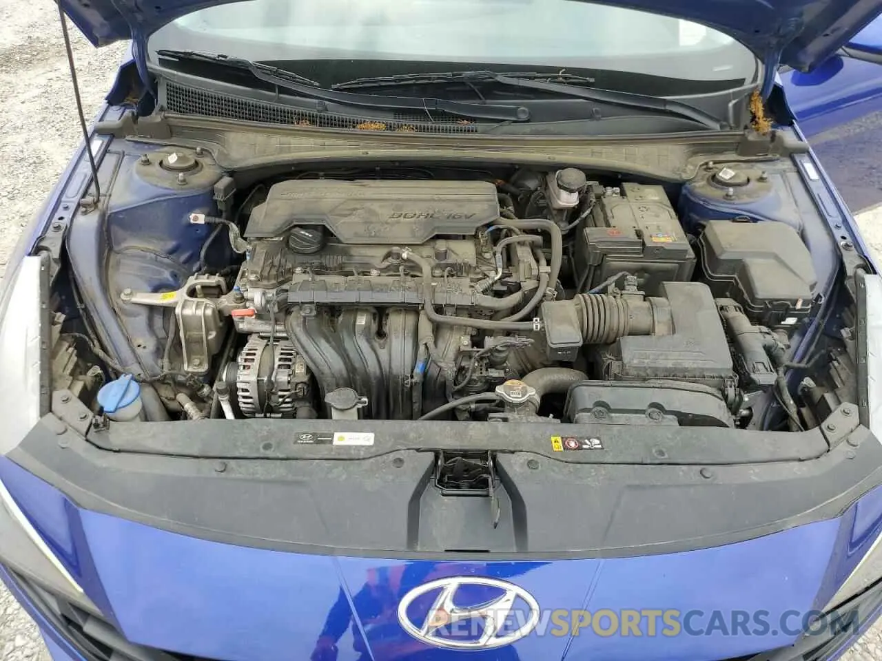 12 Photograph of a damaged car KMHLS4AG9PU483836 HYUNDAI ELANTRA 2023