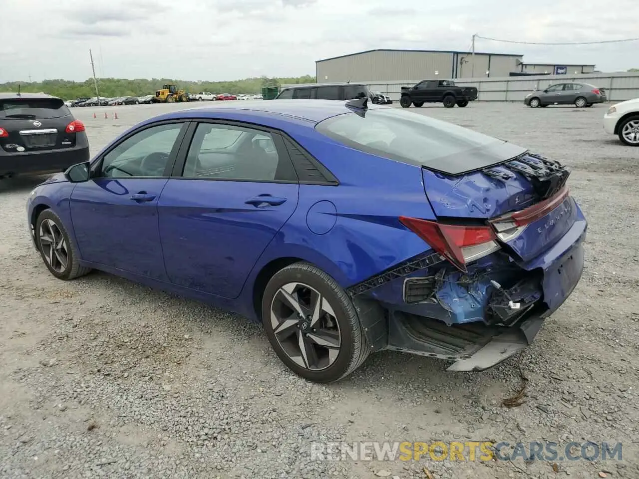 2 Photograph of a damaged car KMHLS4AG9PU483836 HYUNDAI ELANTRA 2023