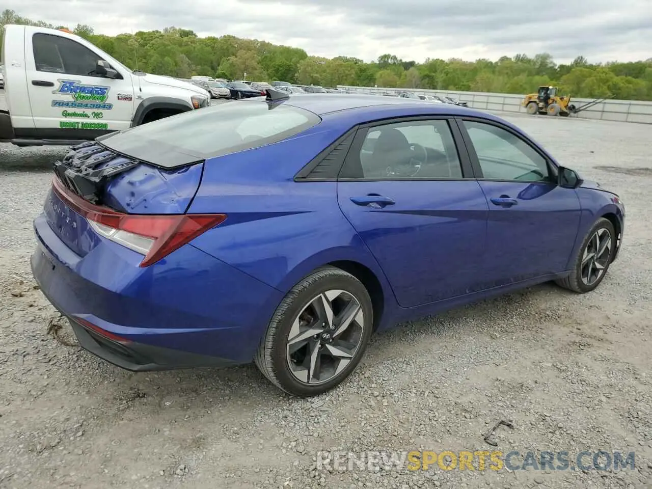3 Photograph of a damaged car KMHLS4AG9PU483836 HYUNDAI ELANTRA 2023