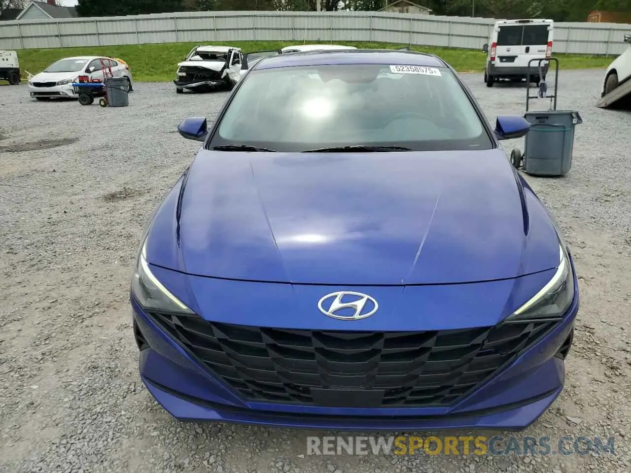 5 Photograph of a damaged car KMHLS4AG9PU483836 HYUNDAI ELANTRA 2023