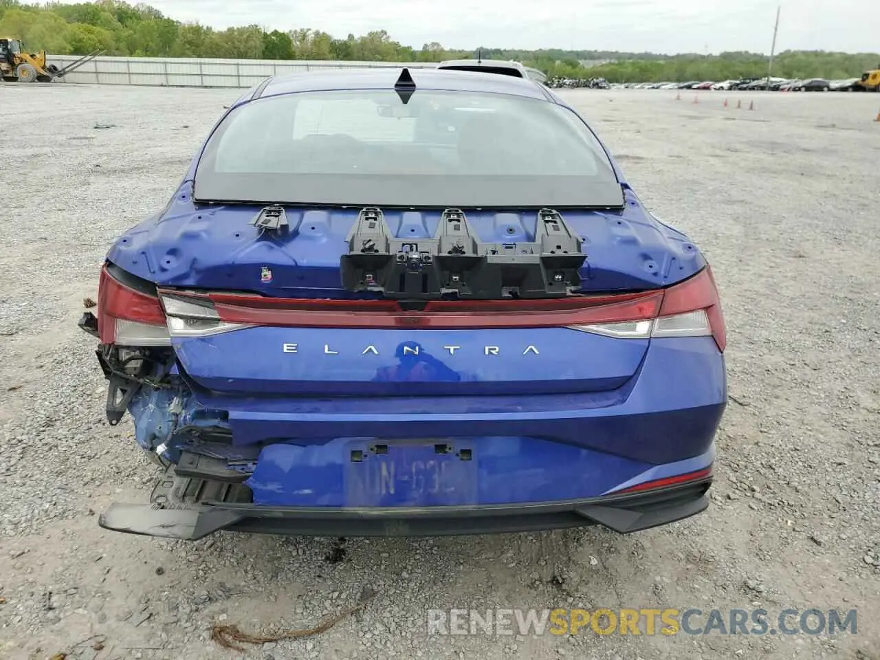 6 Photograph of a damaged car KMHLS4AG9PU483836 HYUNDAI ELANTRA 2023