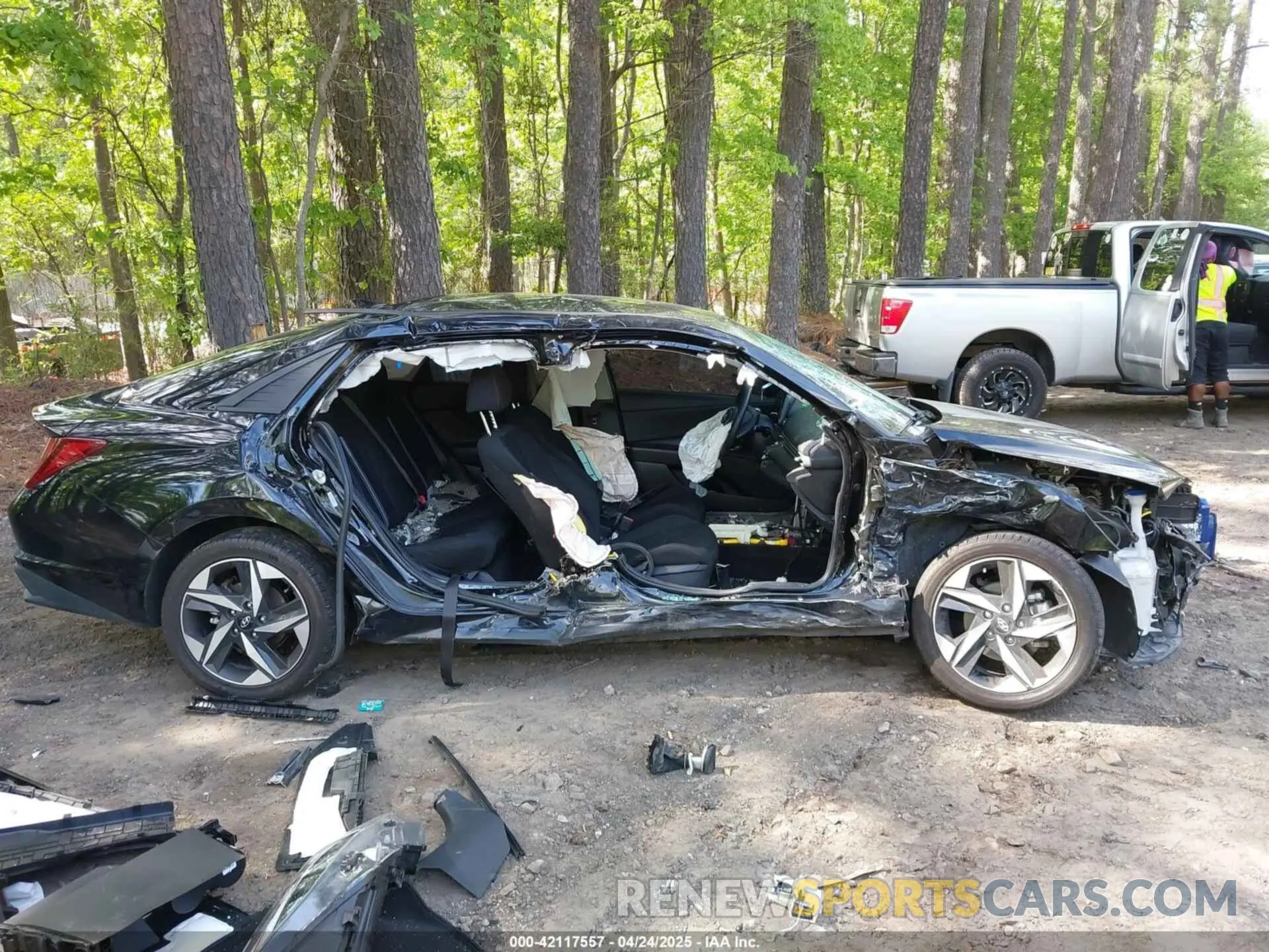 13 Photograph of a damaged car KMHLS4AG9PU536146 HYUNDAI ELANTRA 2023